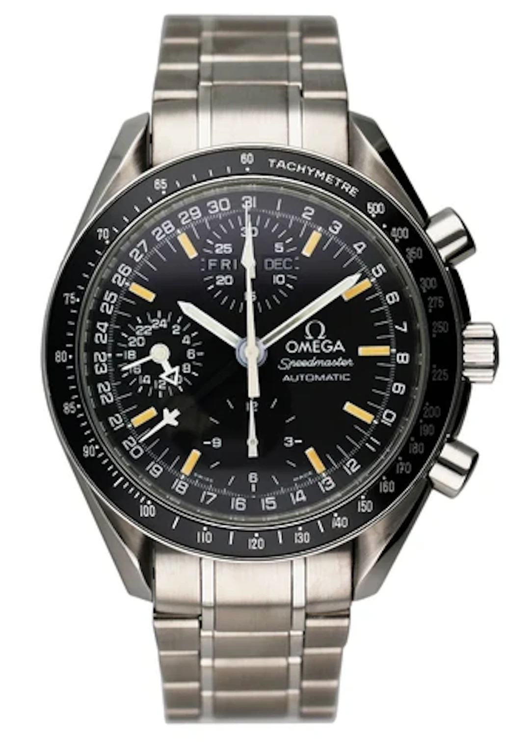 Omega Speedmaster 3520.50 Triple-Date Mens Watch Box and Papers