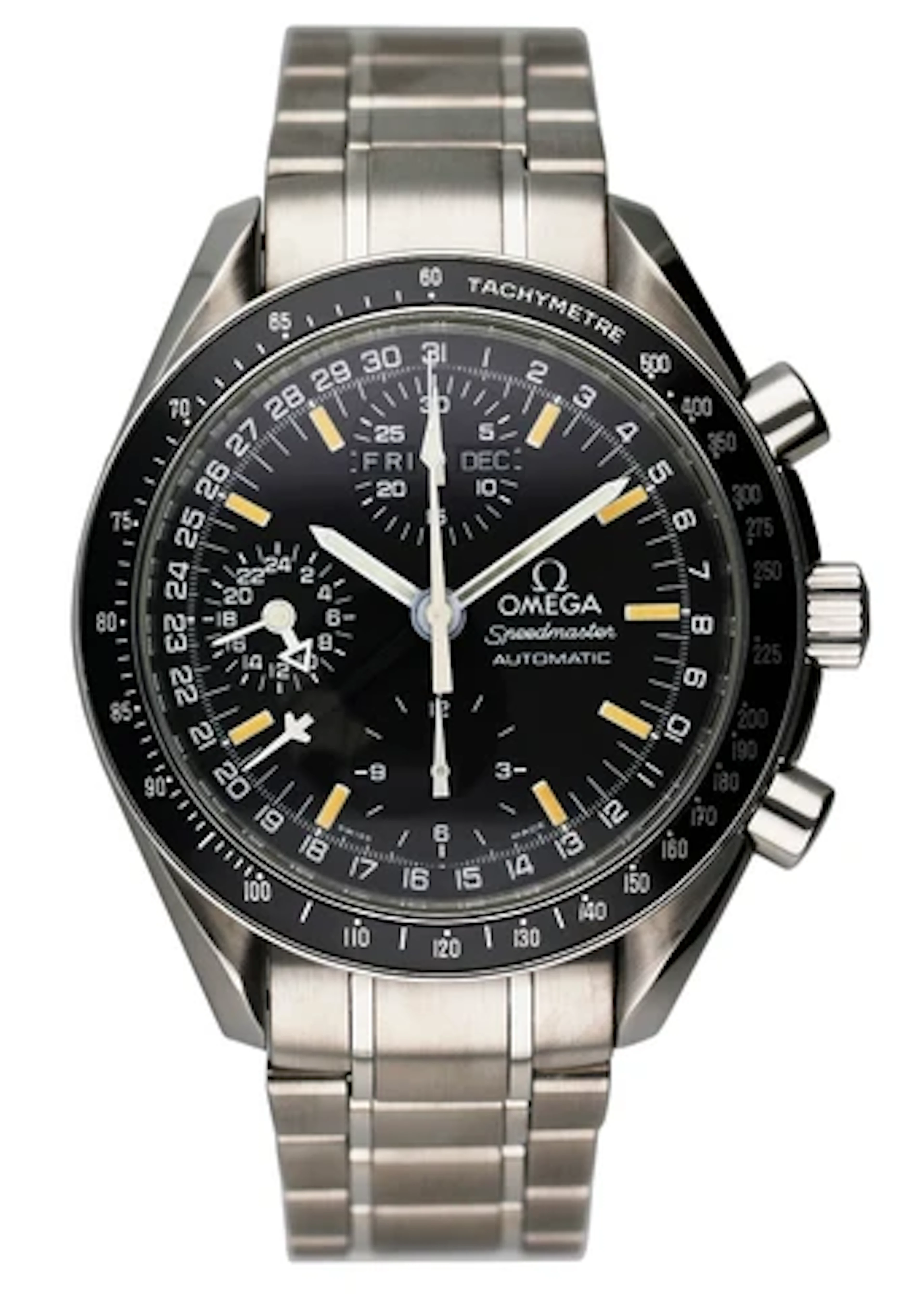 Omega Speedmaster 3520.50 Triple-Date Mens Watch Box and Papers