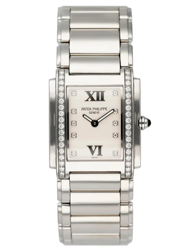Patek Philippe Geneve Twenty-4 Diamond Dial Ladies Watch