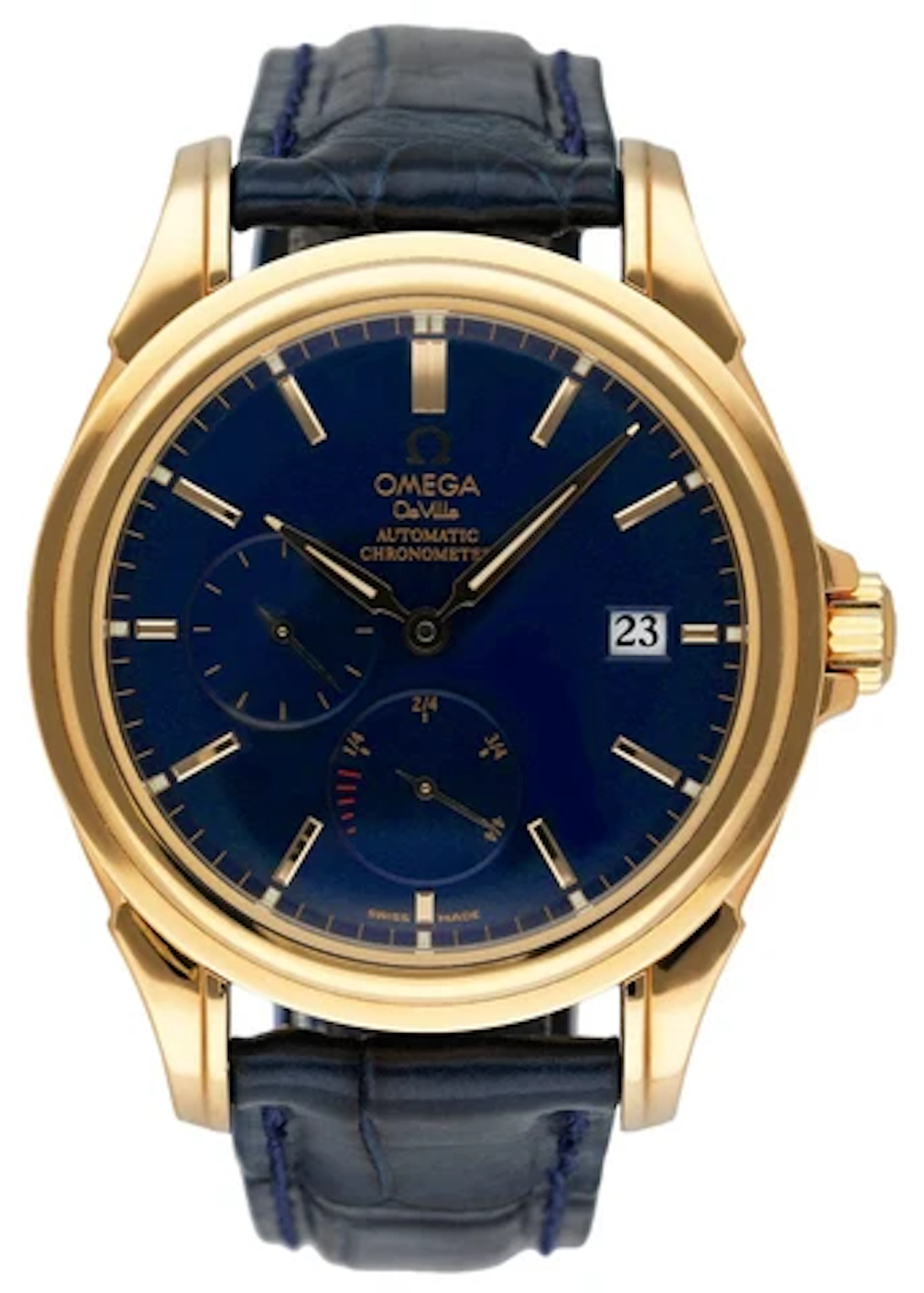 Omega De Ville Co-Axial 4632.80.33 Blue Dial Mens Watch