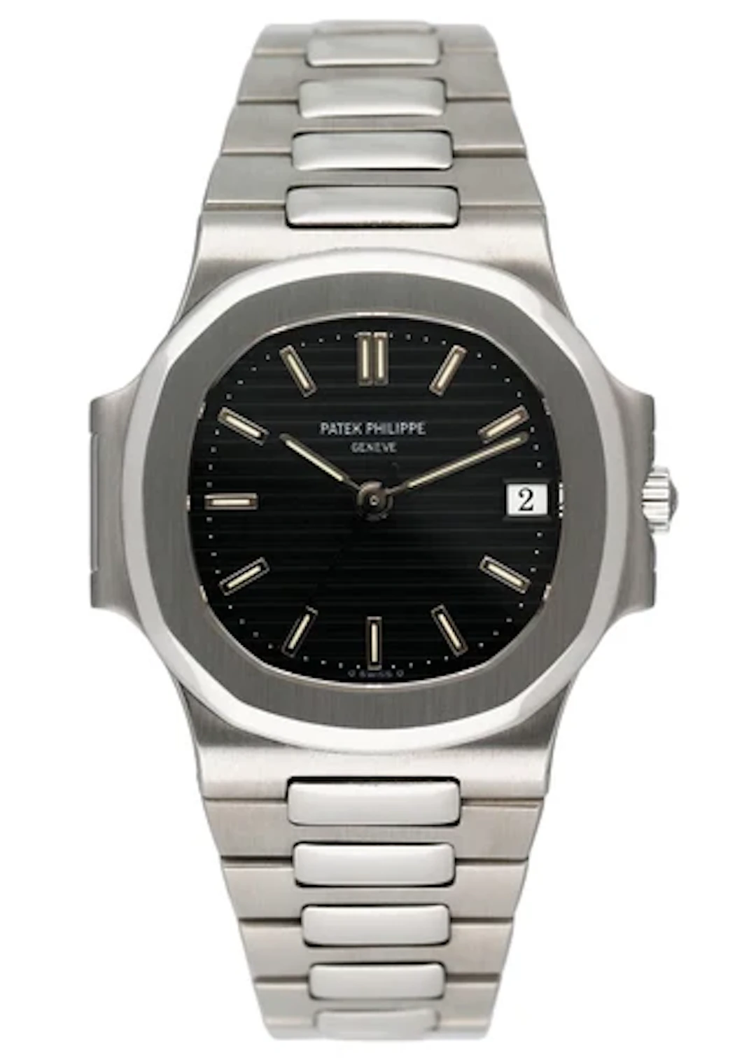 Patek Philippe Nautilus 3800/1 Blue Dial Mens Watch With Papers