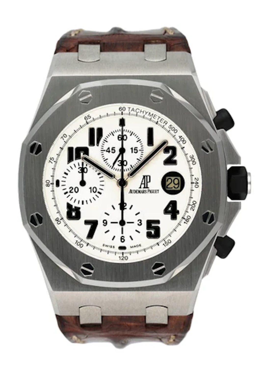 Audemars Piguet Royal Oak Offshore 26170ST Safari Mens Watch Papers
