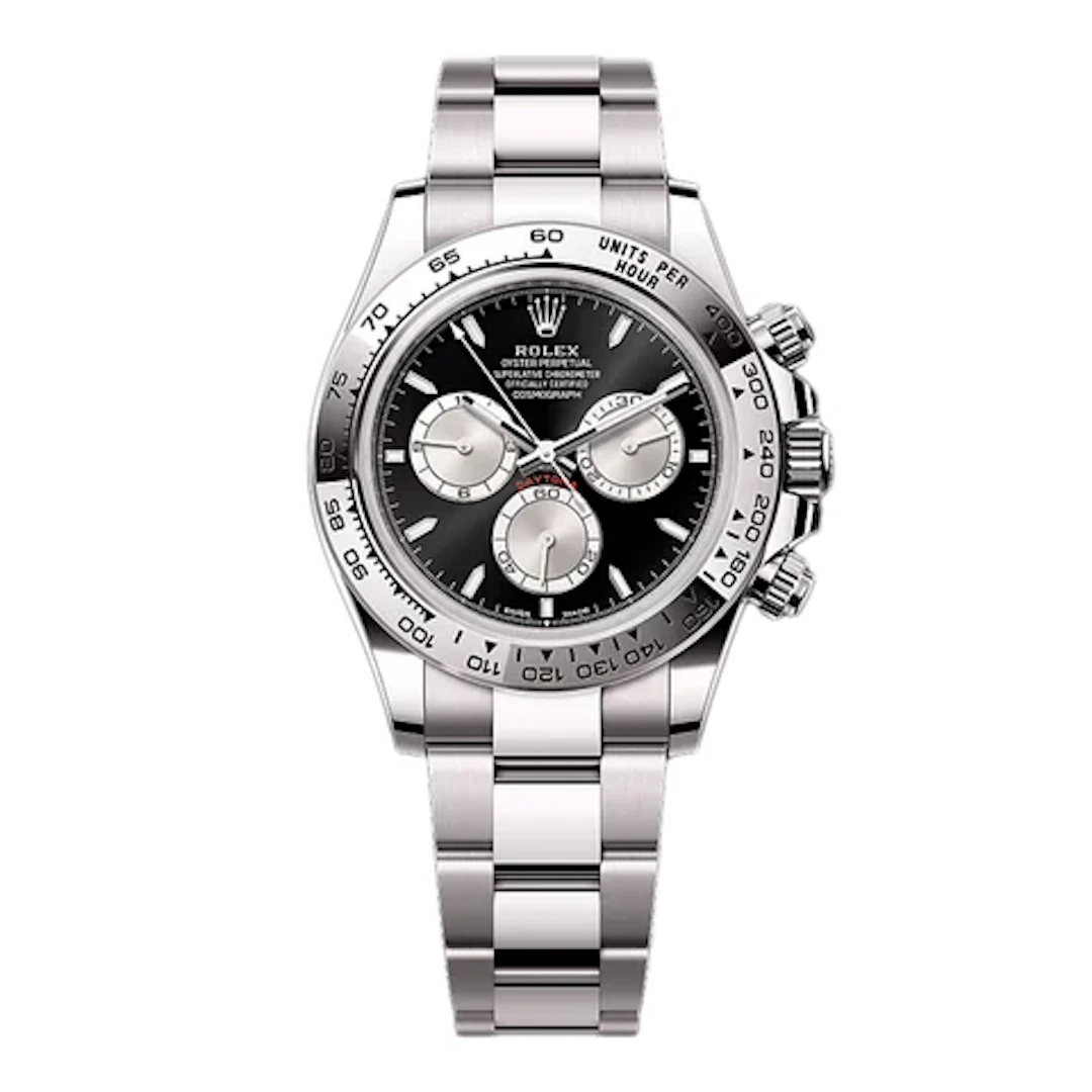 Rolex Daytona 126509 Black Dial 18K White Gold Mens Watch Box Papers