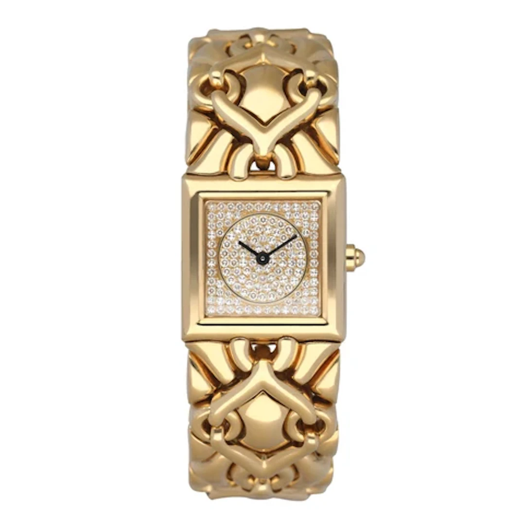 Bvlgari Parentesi Trika BJ 06 Diamond 18K Yellow Gold Ladies Watch