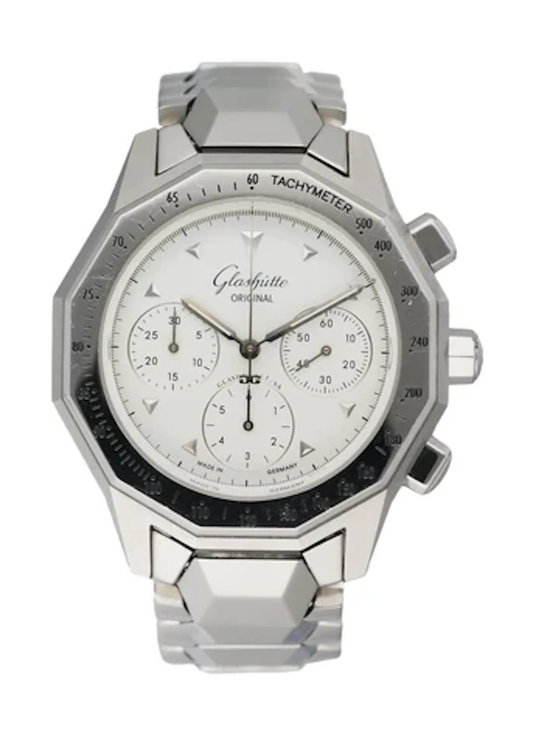 Glashütte Original Senator Sport Chronograph Stainless Steel Men's Watch