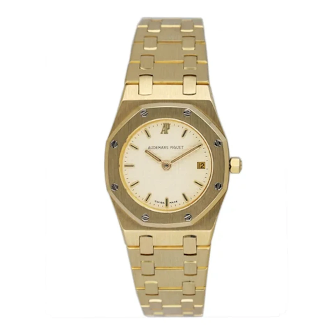 Audemars Piguet Royal Oak 66270BA Cream Dial Ladies Watch