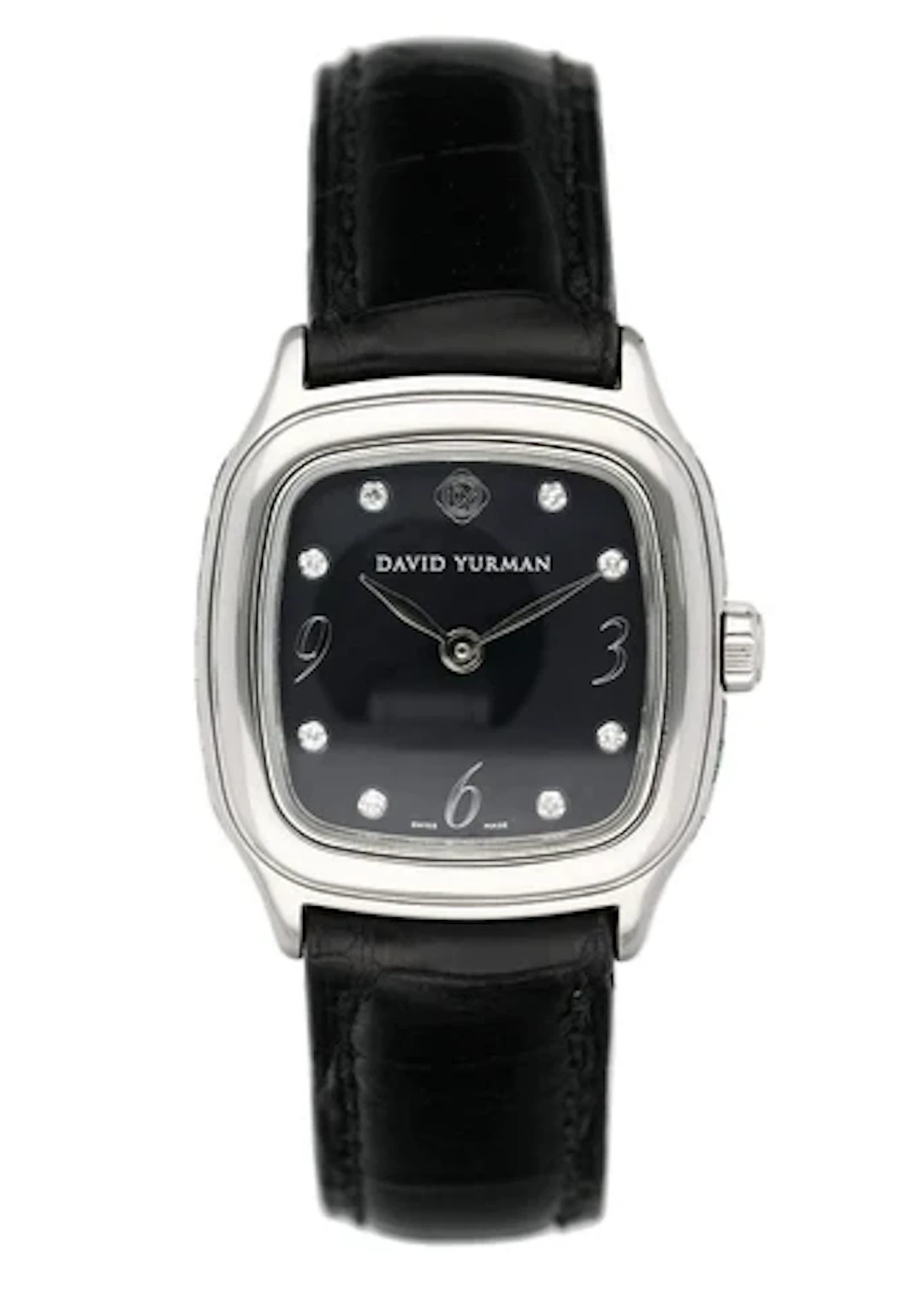 David Yurman Thoroughtbred T304-XSST Black MOP Diamond Ladies Watch