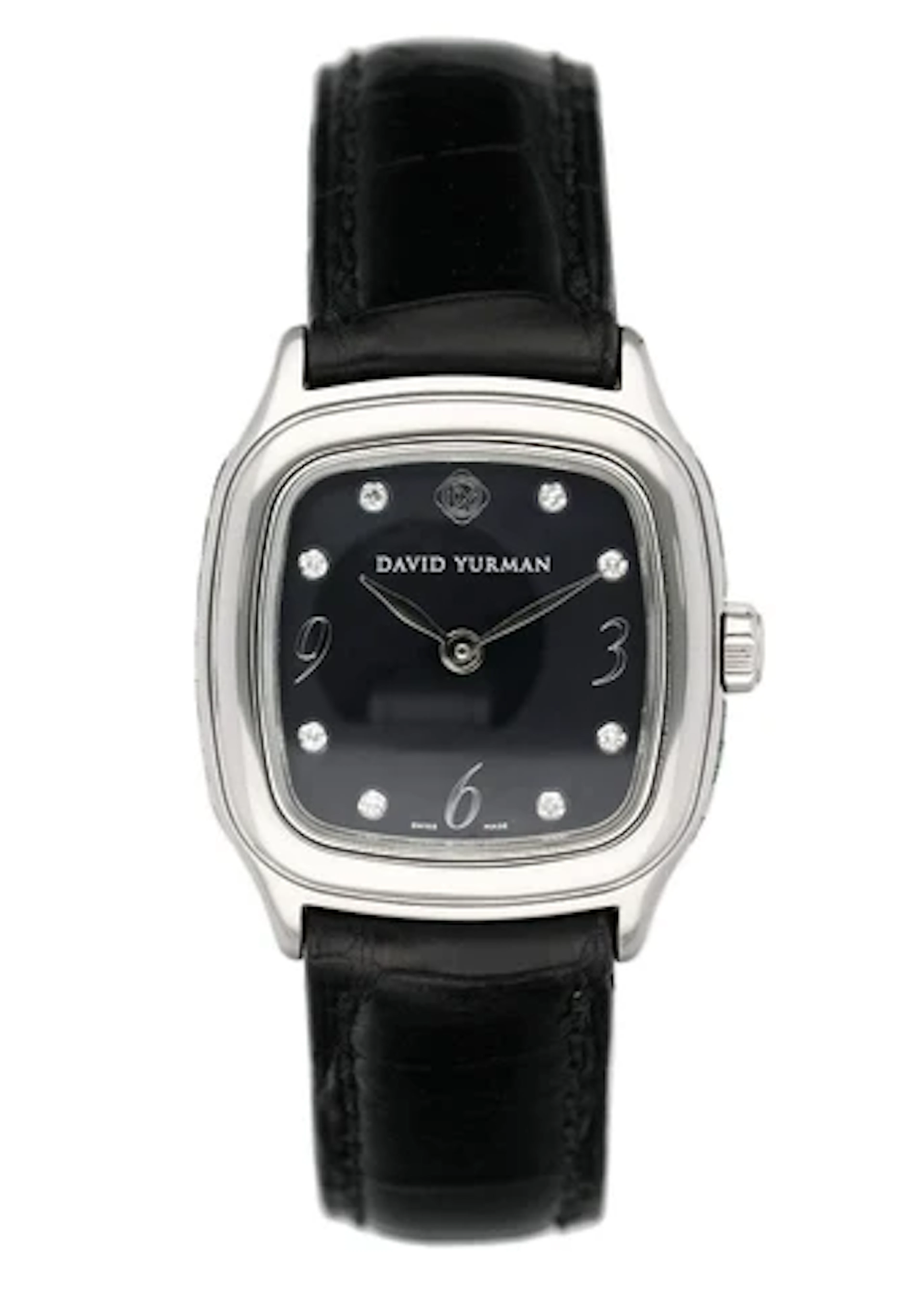 David Yurman Thoroughtbred T304-XSST Black MOP Diamond Ladies Watch