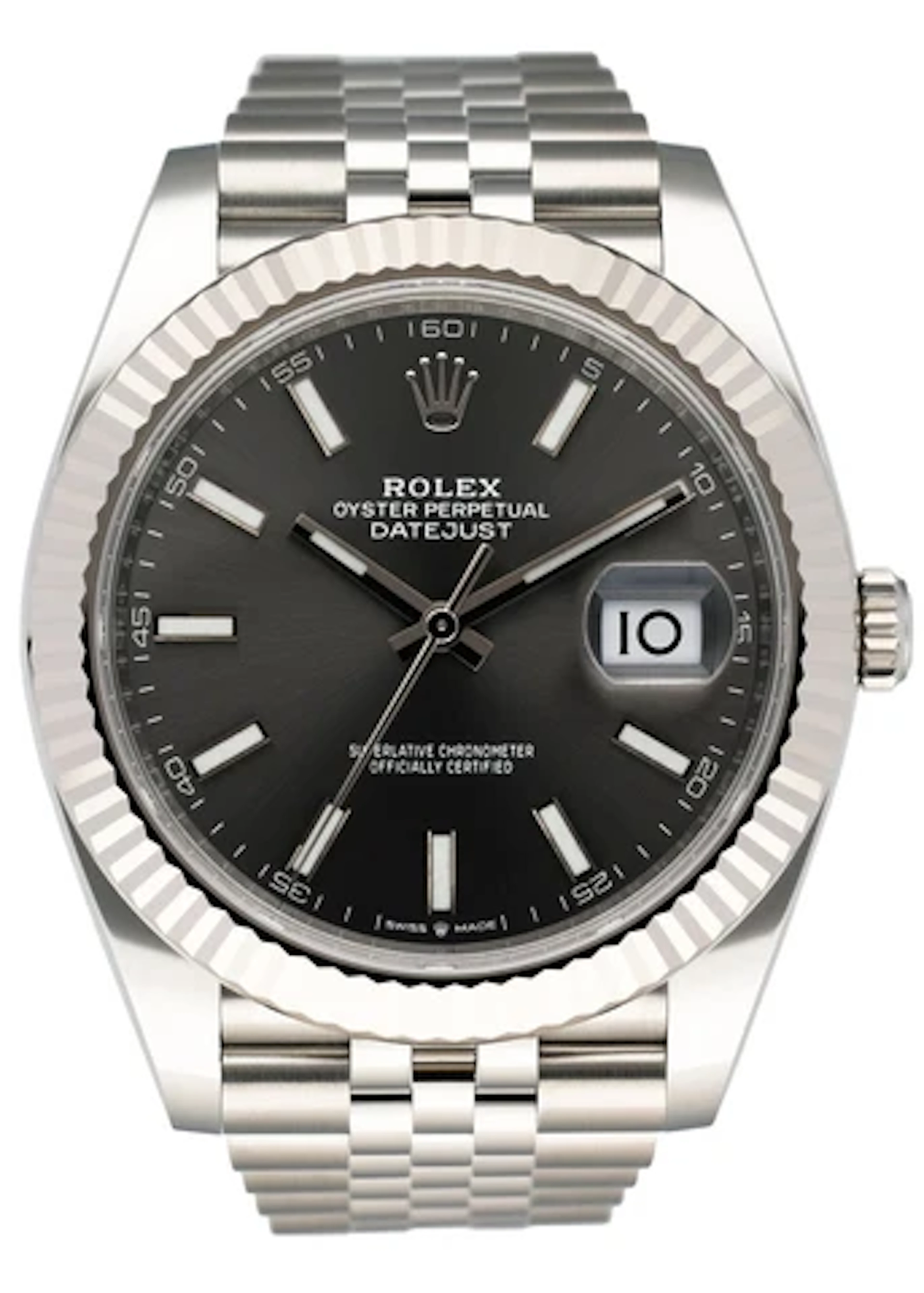 Rolex Datejust 41 126334 Slate Dial Mens Watch Box & Papers
