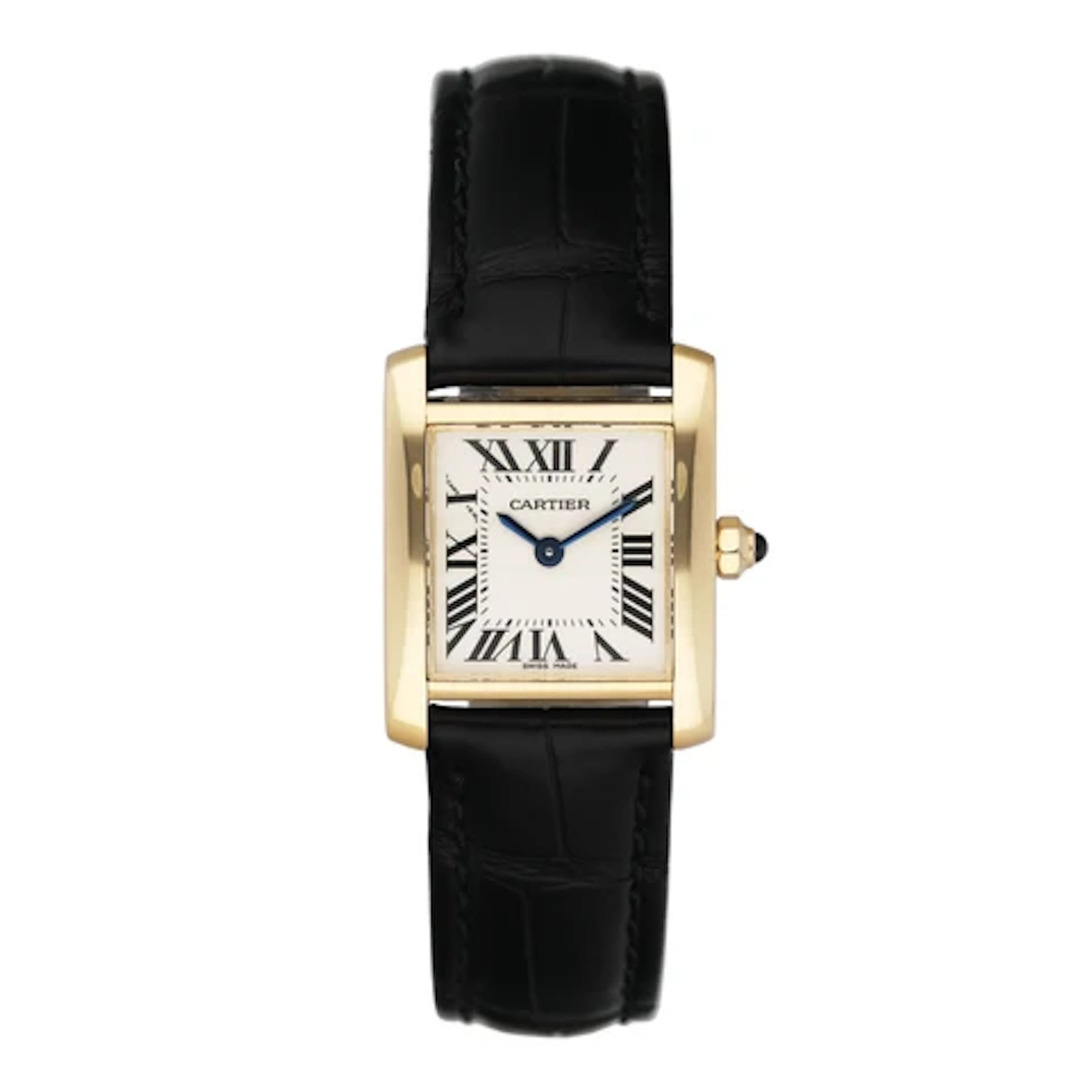 Cartier Tank Francaise Small W5000256 Yellow Gold Ladies Watch