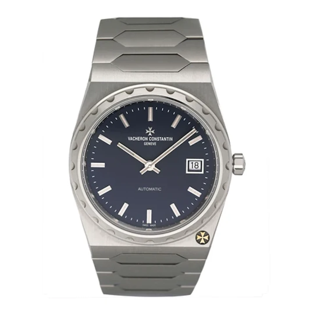 Vacheron Constantin Historiques 222 4200H Blue Dial Mens Watch Box Papers