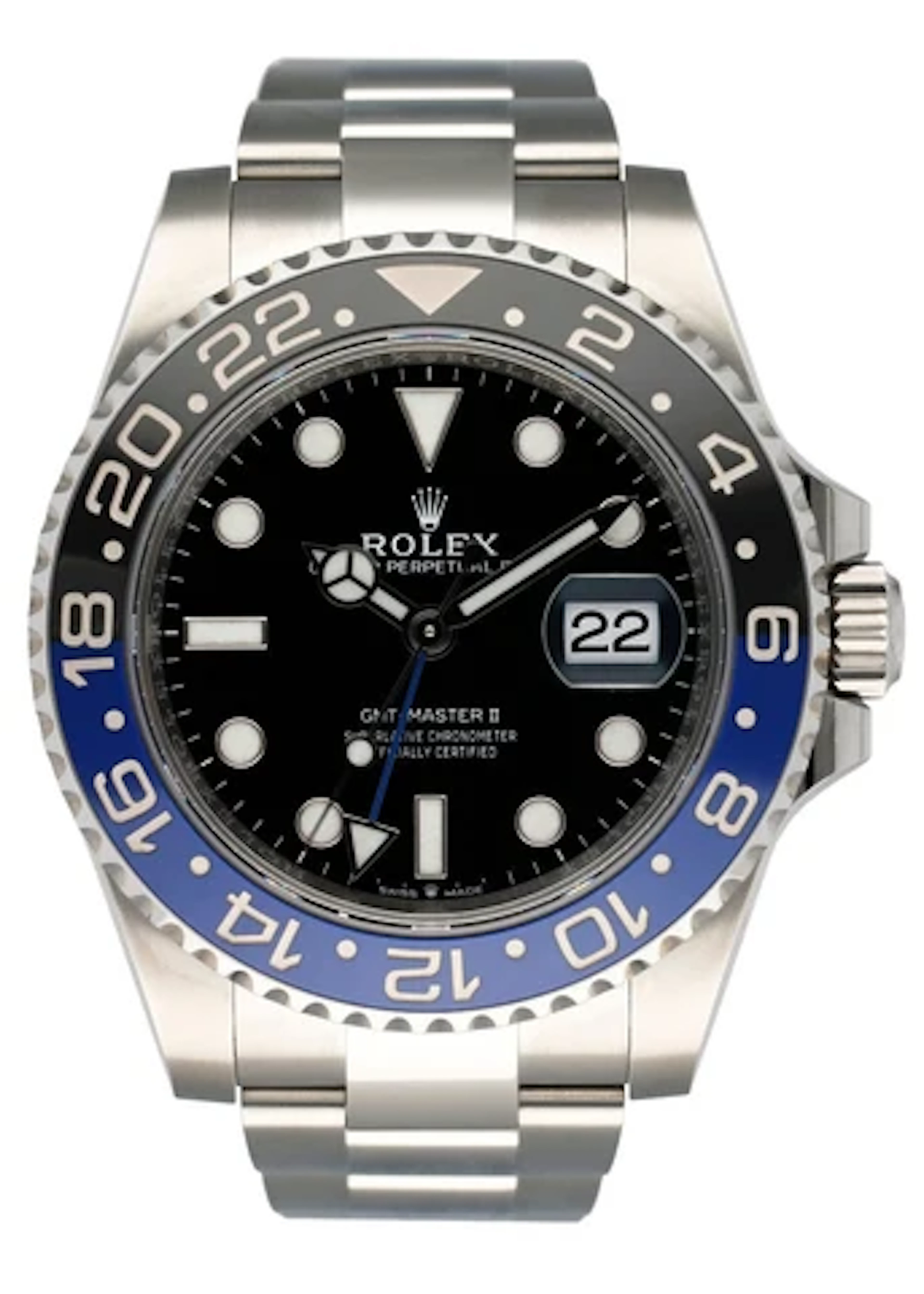 Rolex GMT-Master II 126710BLNR "Batman" Mens Watch