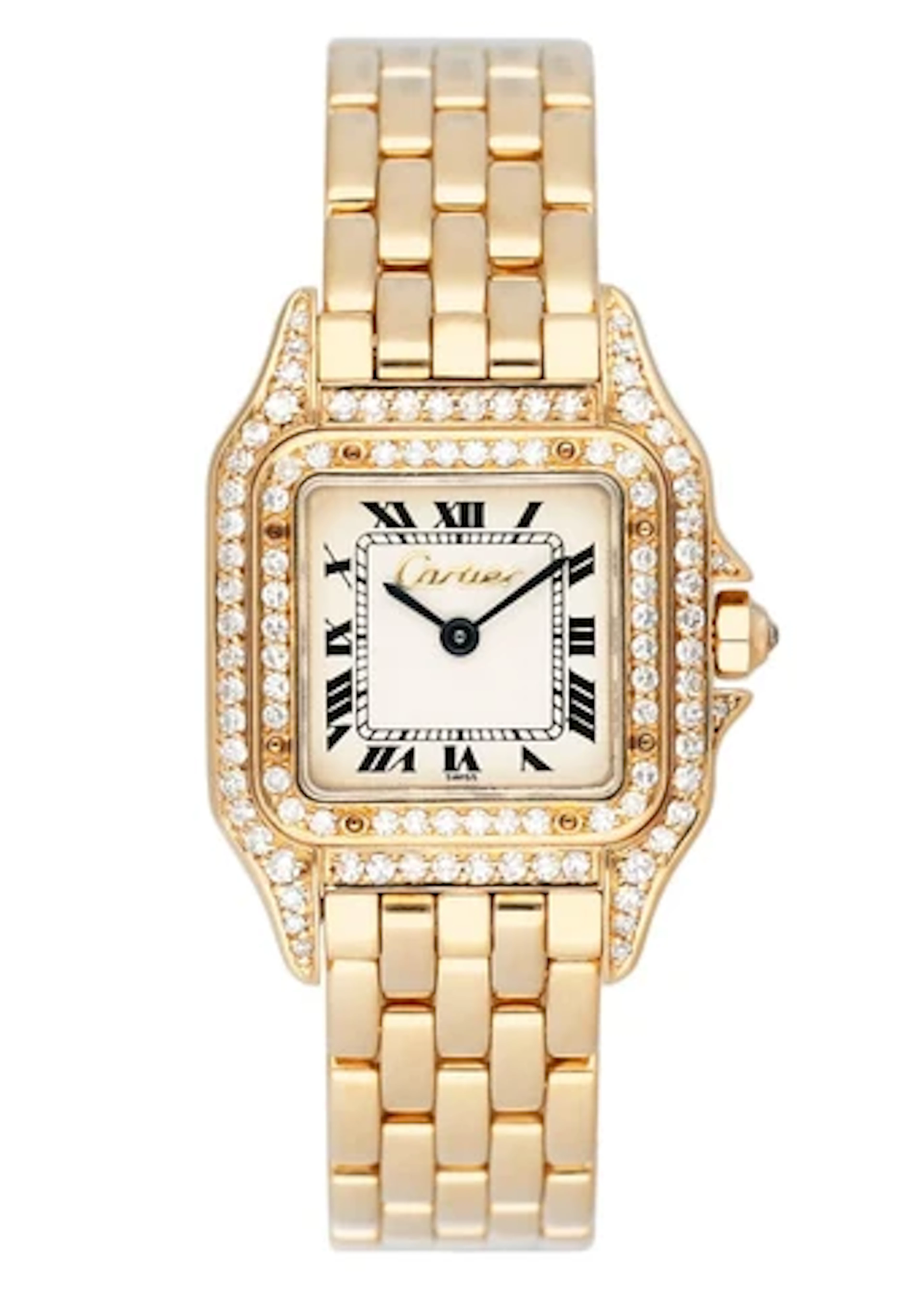 Cartier Panthere 8669 Diamond Bezel Ladies Watch