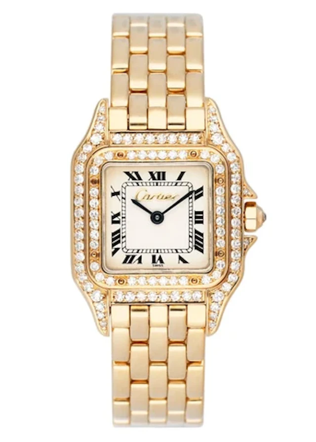 Cartier Panthere 8669 Diamond Bezel Ladies Watch