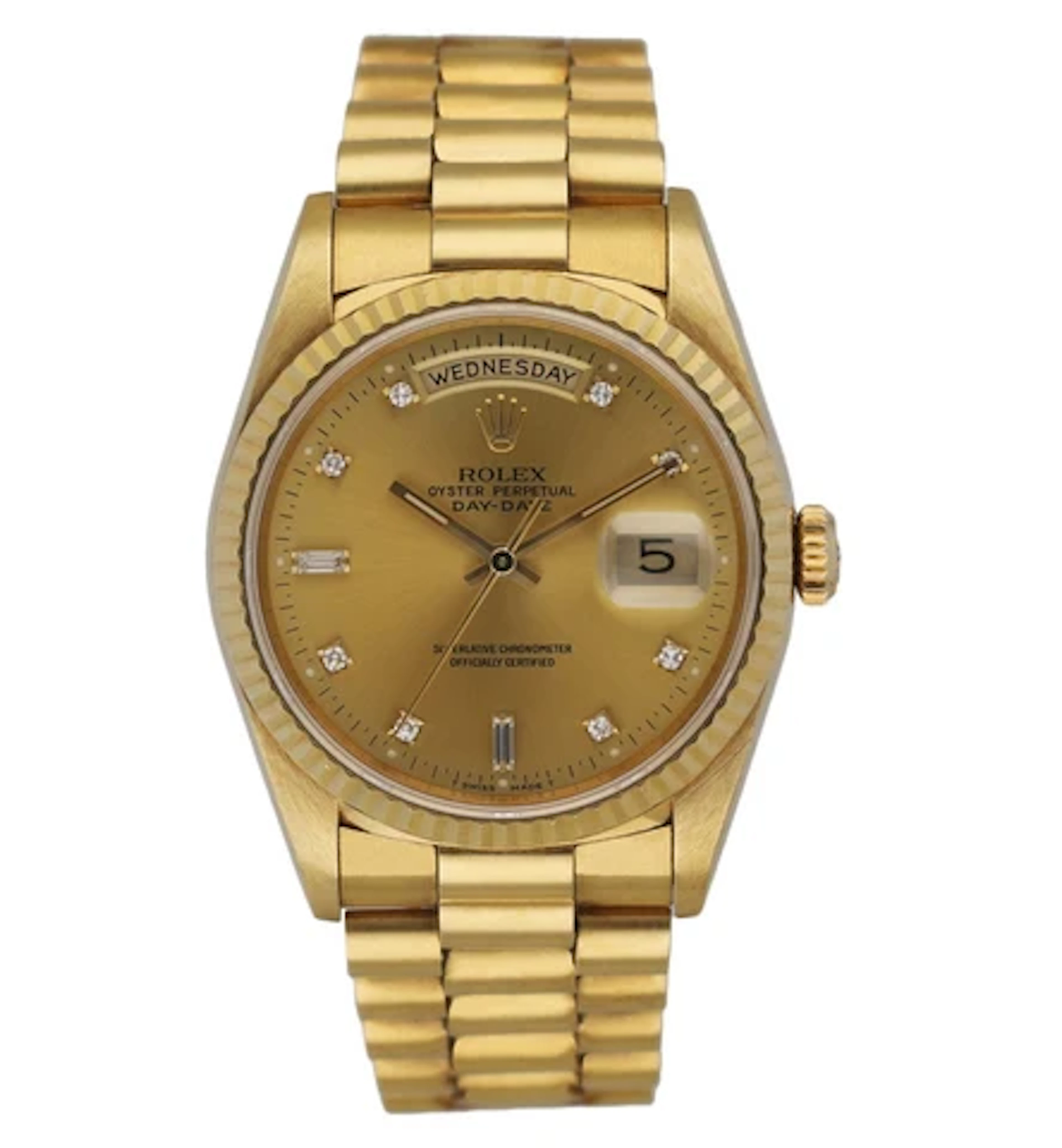 Rolex Day Date 18238 President Diamond Dial Men's Watch