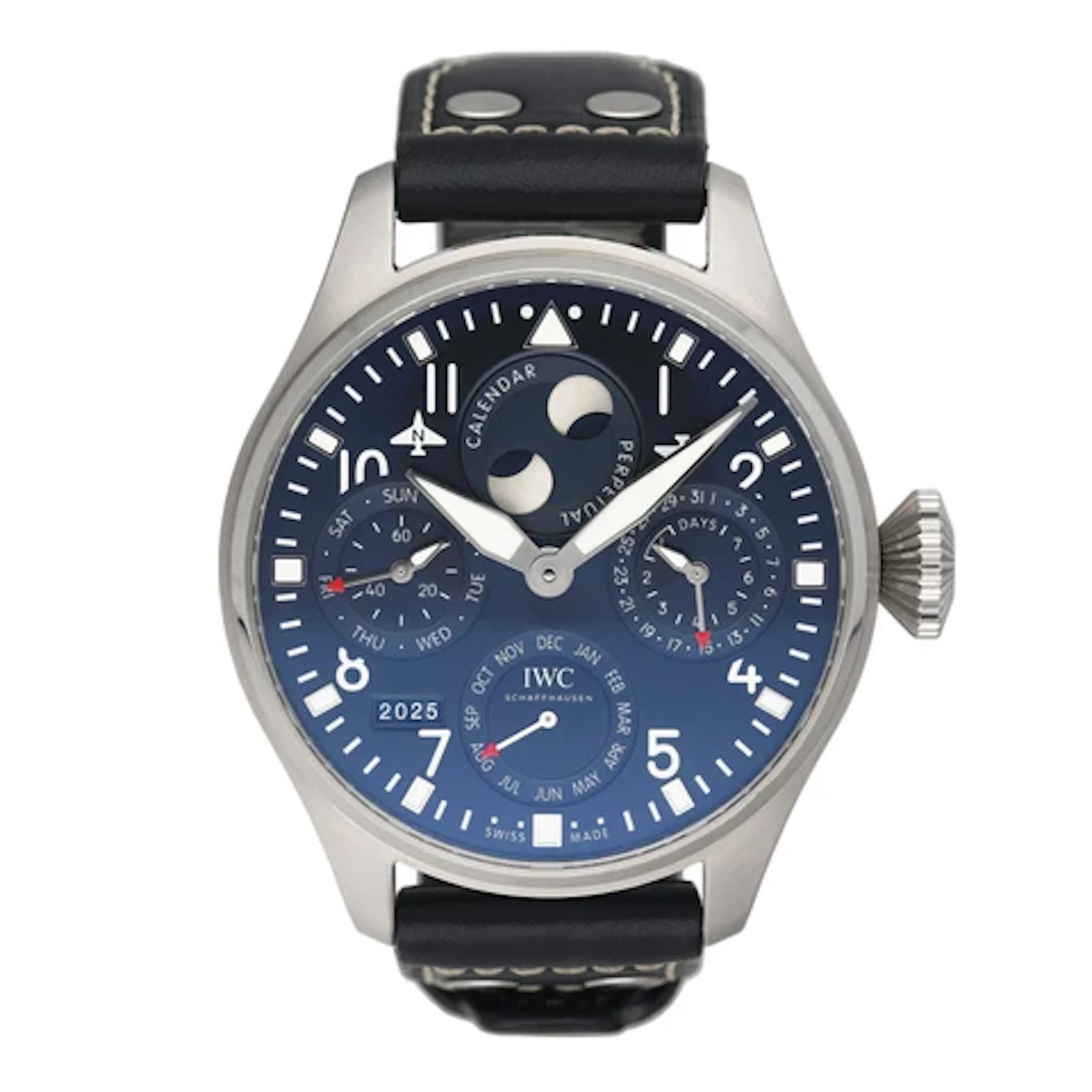 IWC Big Pilot's Perpetual Calendar IW503605 Mens Watch Box Papers