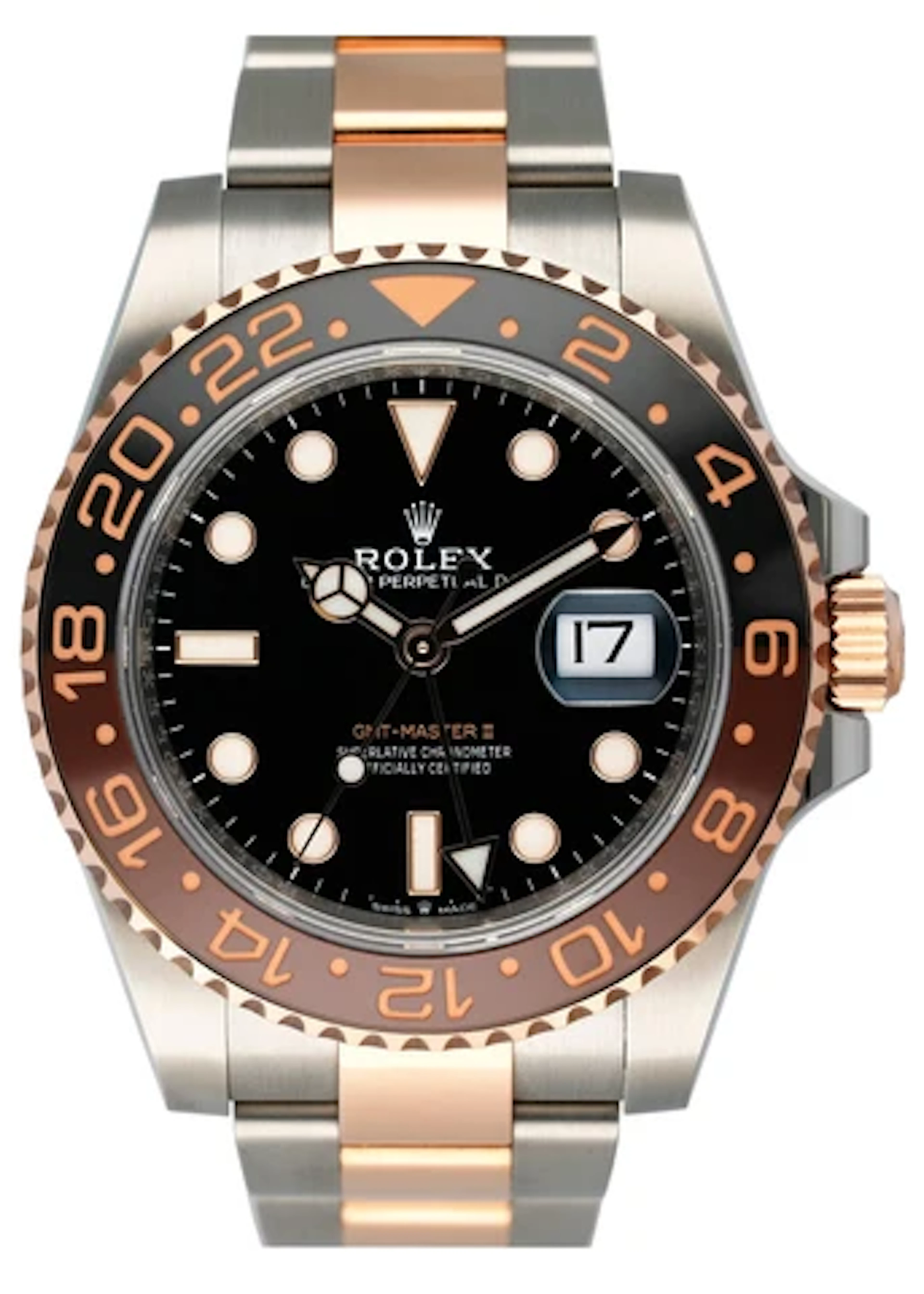 Rolex GMT-Master II 126711CHNR Root Beer Mens Watch Box & Paper