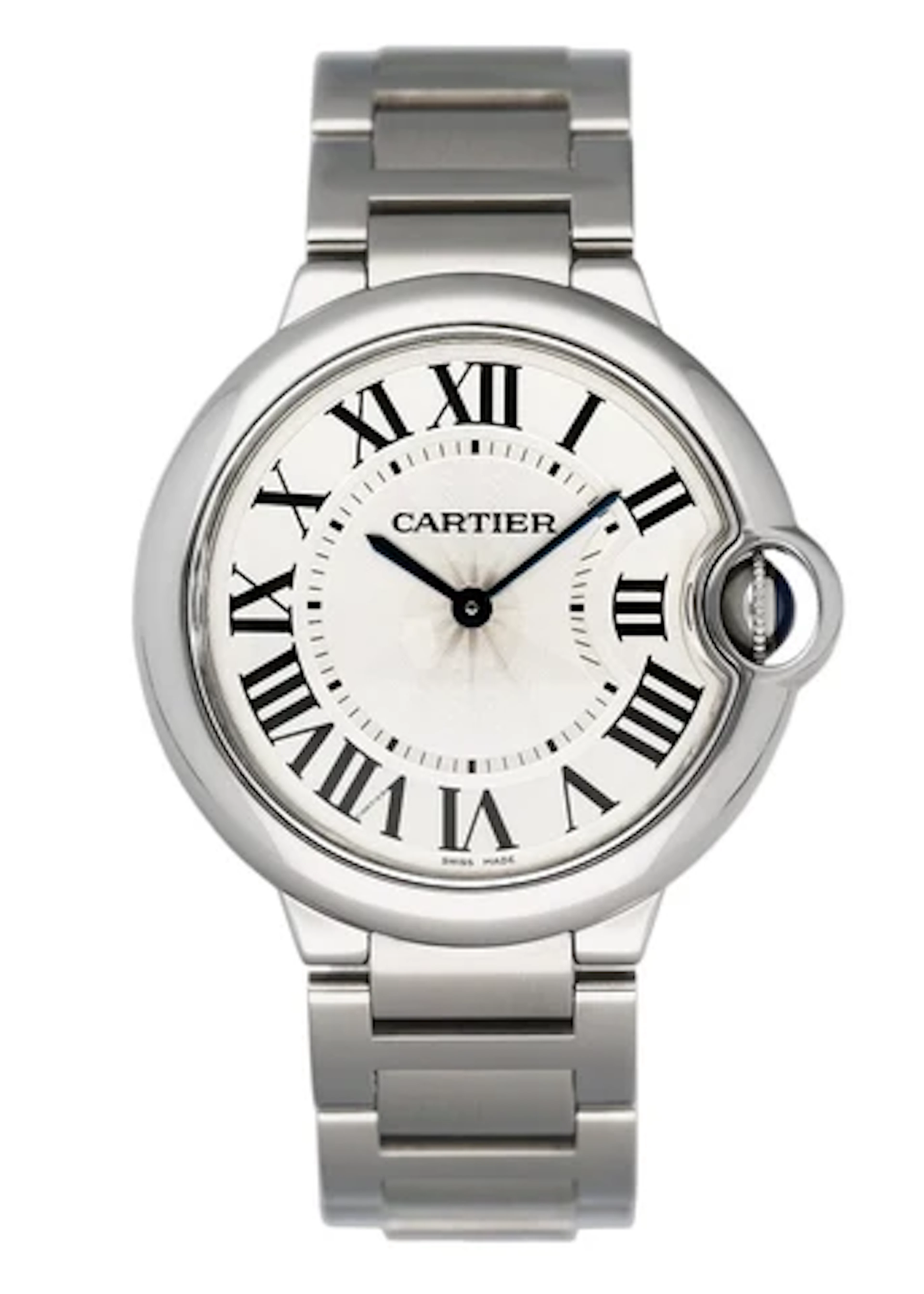 Cartier Ballon Bleu W69011Z4 Stainless Steel Watch Box Papers