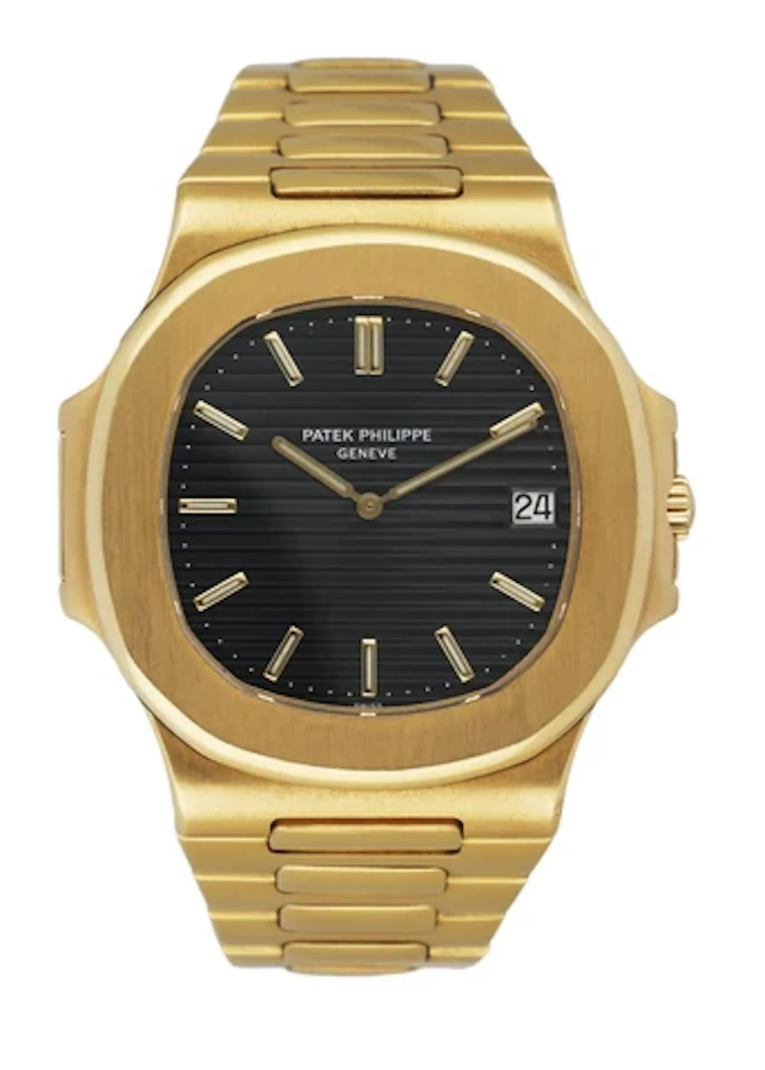 Patek Philippe Nautilus 3700/11J Jambo 18K Yellow Gold Men's Watch
