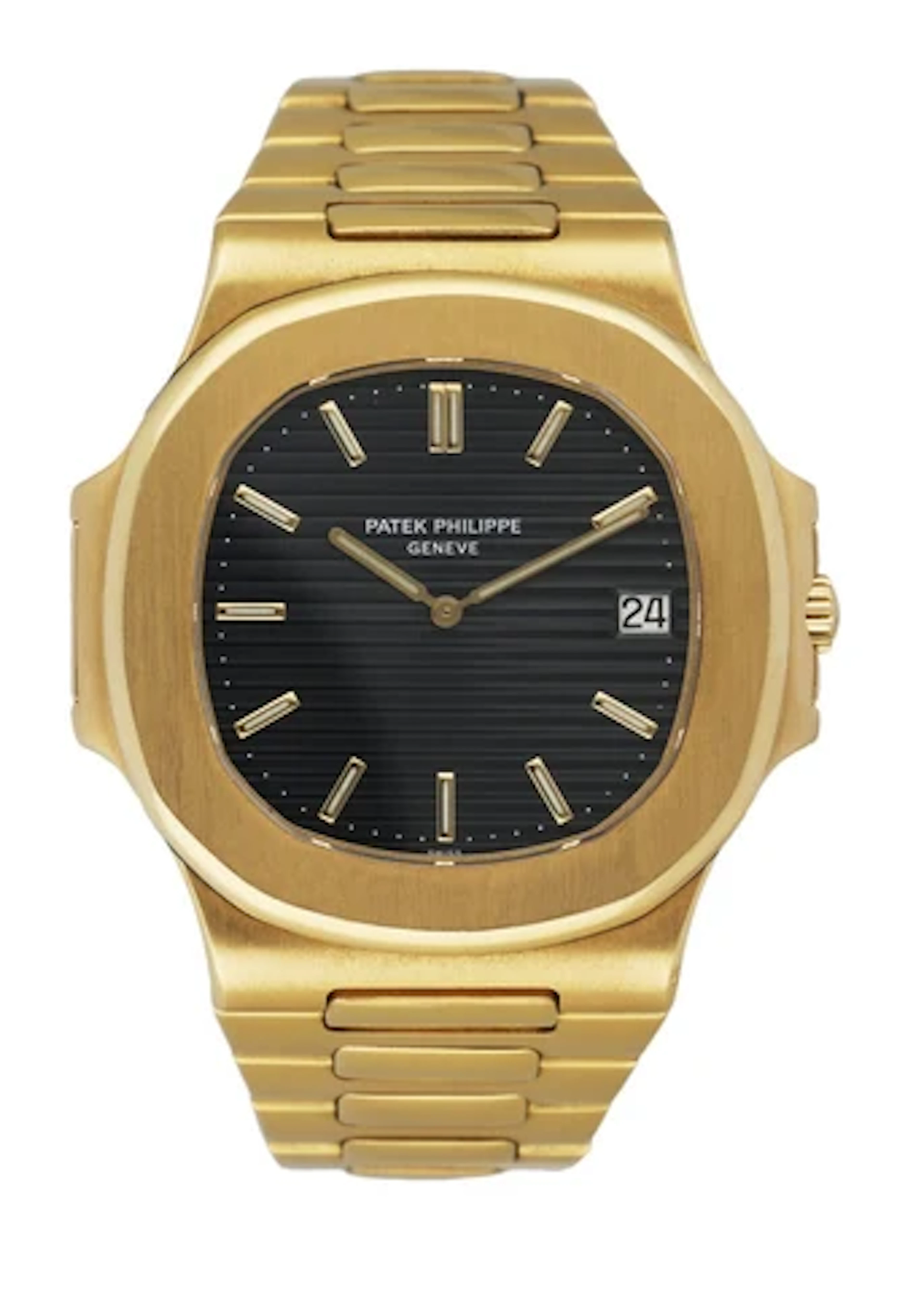 Patek Philippe Nautilus 3700/11J Jambo 18K Yellow Gold Men's Watch