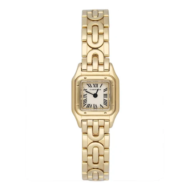 Cartier Panthere Mini 1130 18K Yellow Gold Ladies Watch