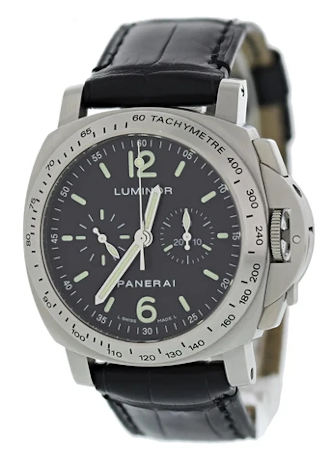 Panerai Luminor Chronograph PAM215 Mens Watch Box & Papers