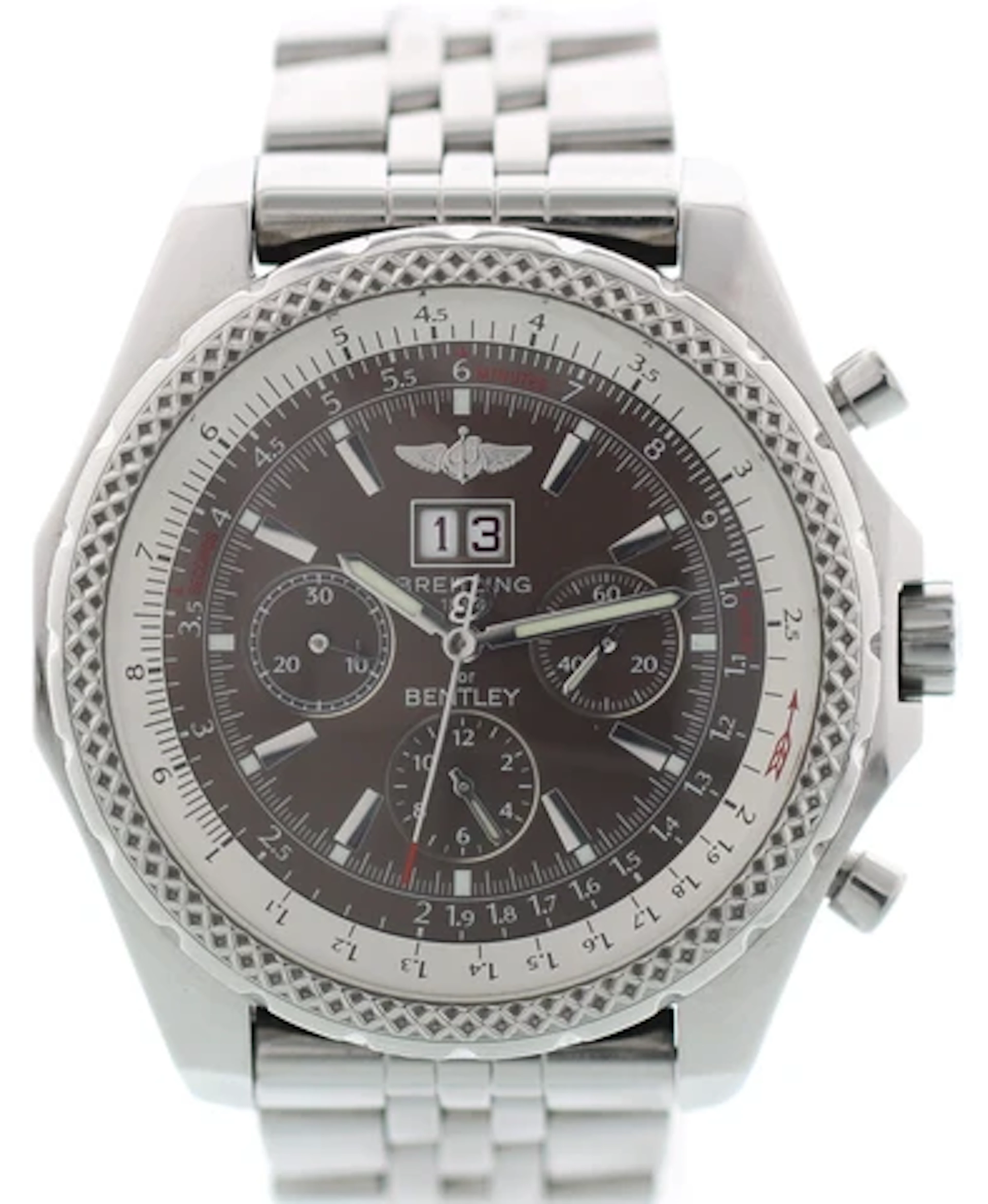 Breitling Bentley Motors A44362 Stainless Steel Chronograph