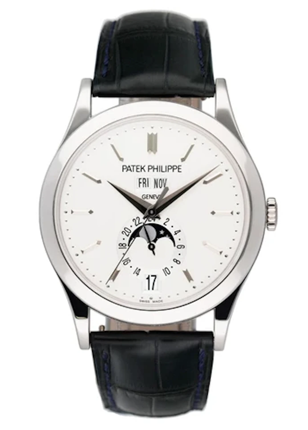 Patek Philippe Complications 5396G-011 Silver Dial Mens Watch with Papers