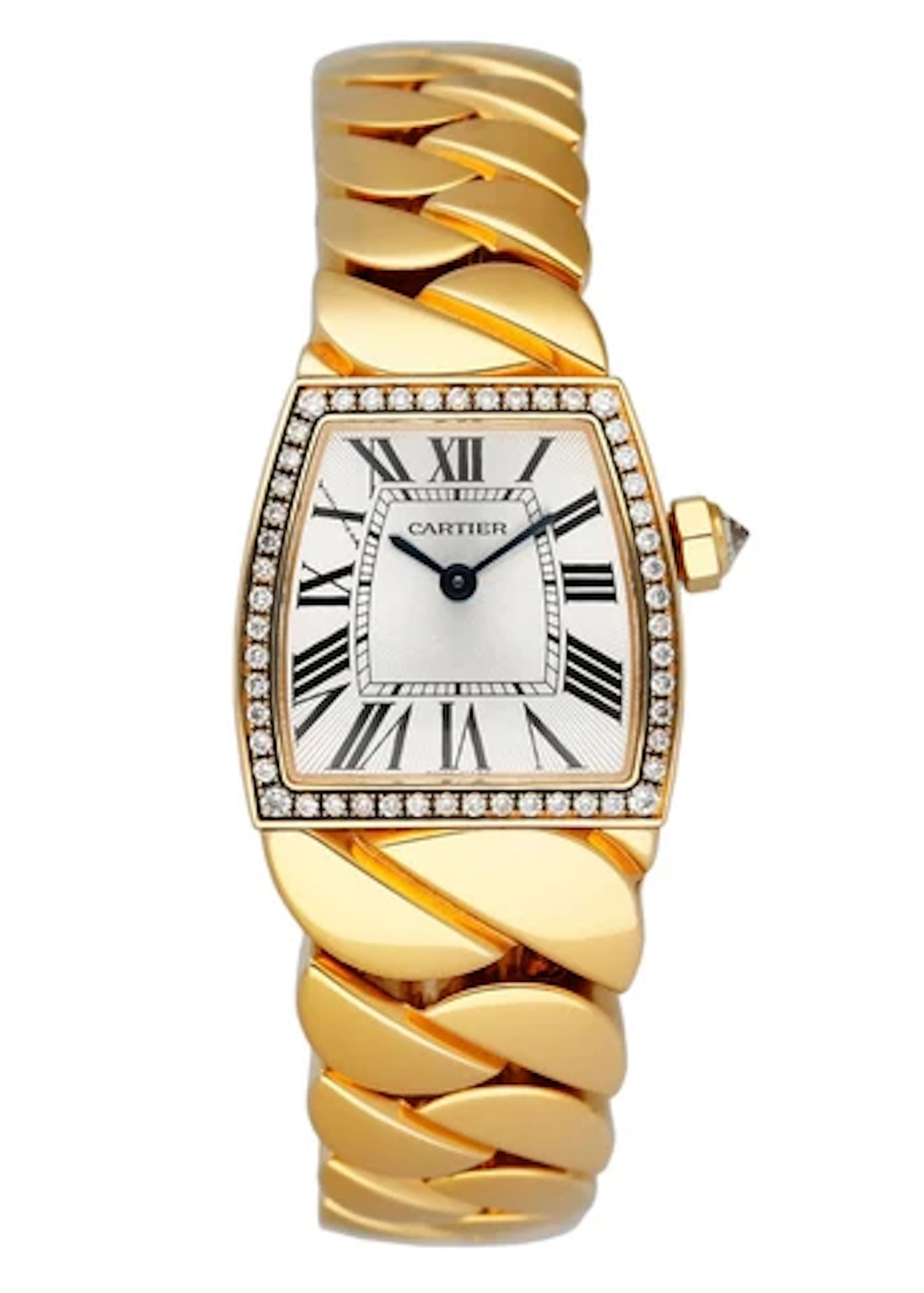 Cartier La Dona WE60040H 18K Yellow Gold Diamonds Ladies Watch Box Papers