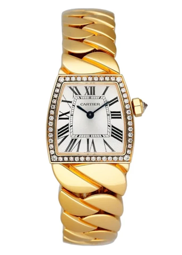 Cartier La Dona WE60040H 18K Yellow Gold Diamonds Ladies Watch Box Papers