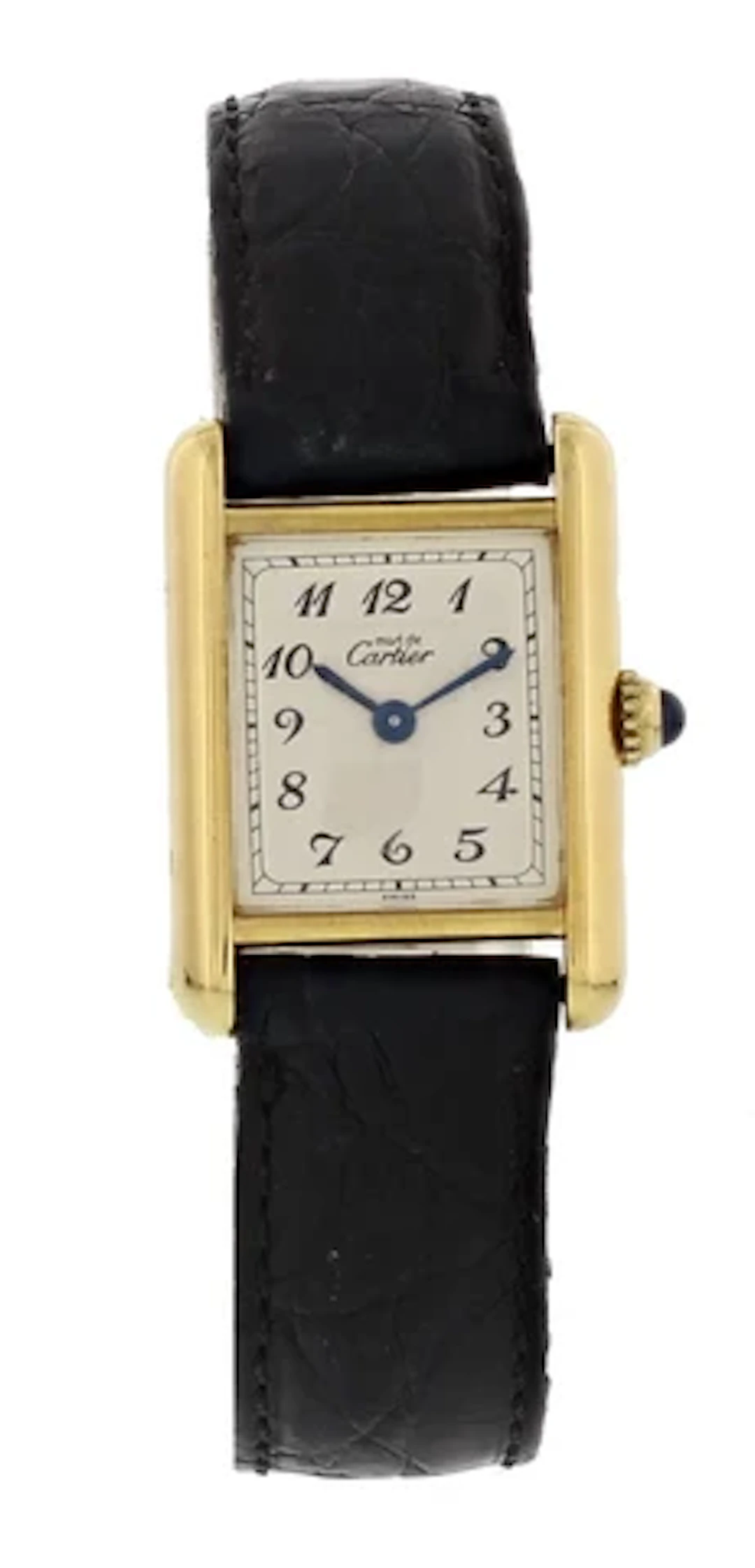 Vintage Cartier Tank Paris Vermeil 69896