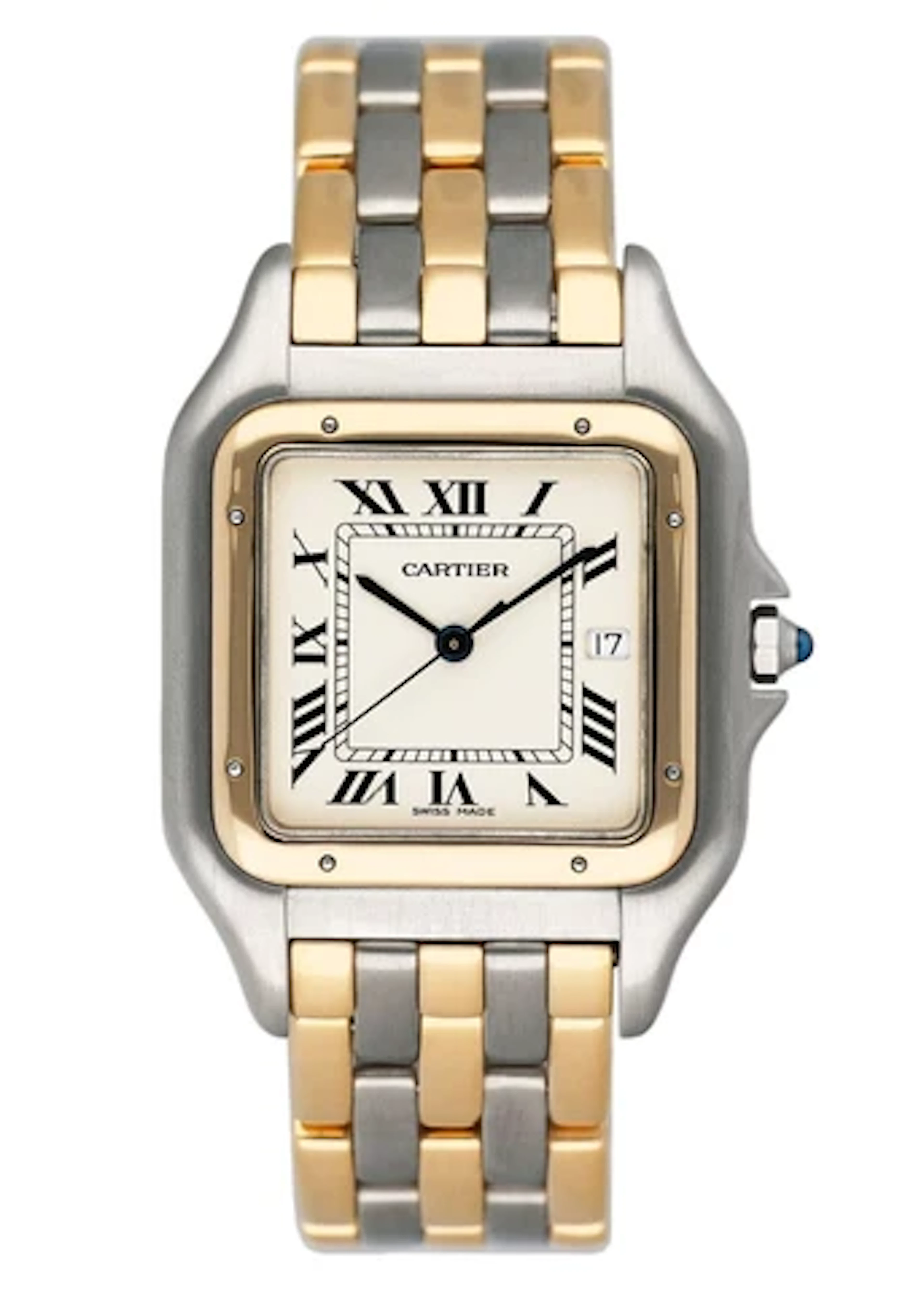 Cartier Panthere Jumbo 83083444 Three Row Mens Watch