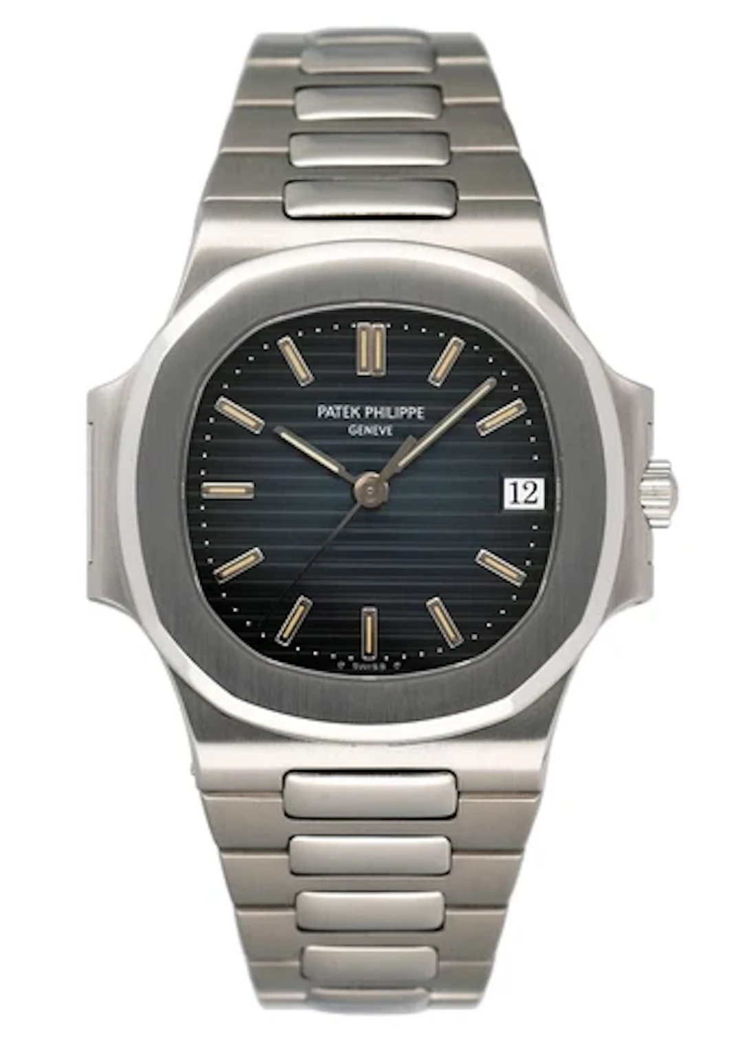 Patek Philippe Nautilus 3800/1A-001 Blue Dial Mens Watch With Archives