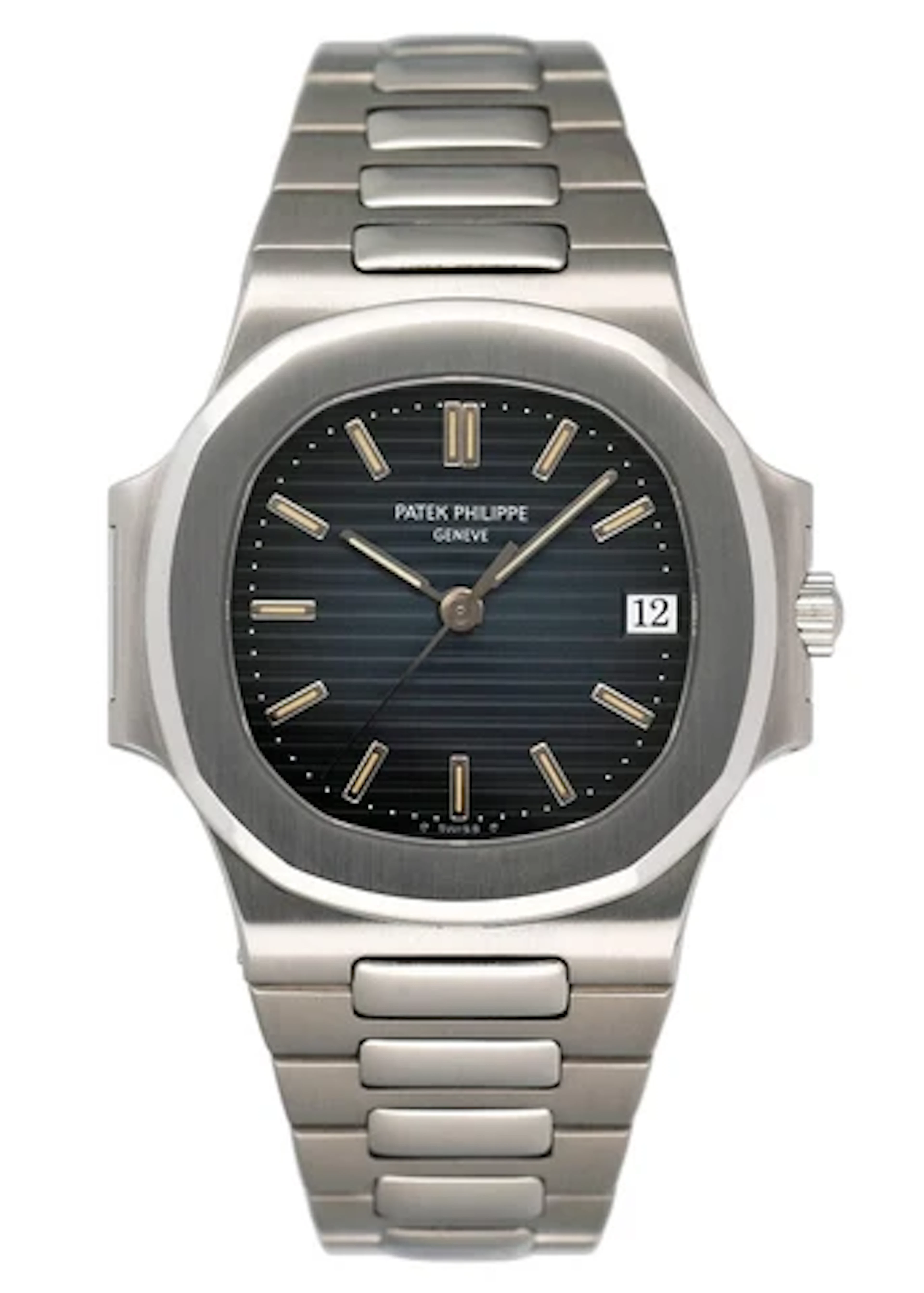 Patek Philippe Nautilus 3800/1A-001 Blue Dial Mens Watch With Archives