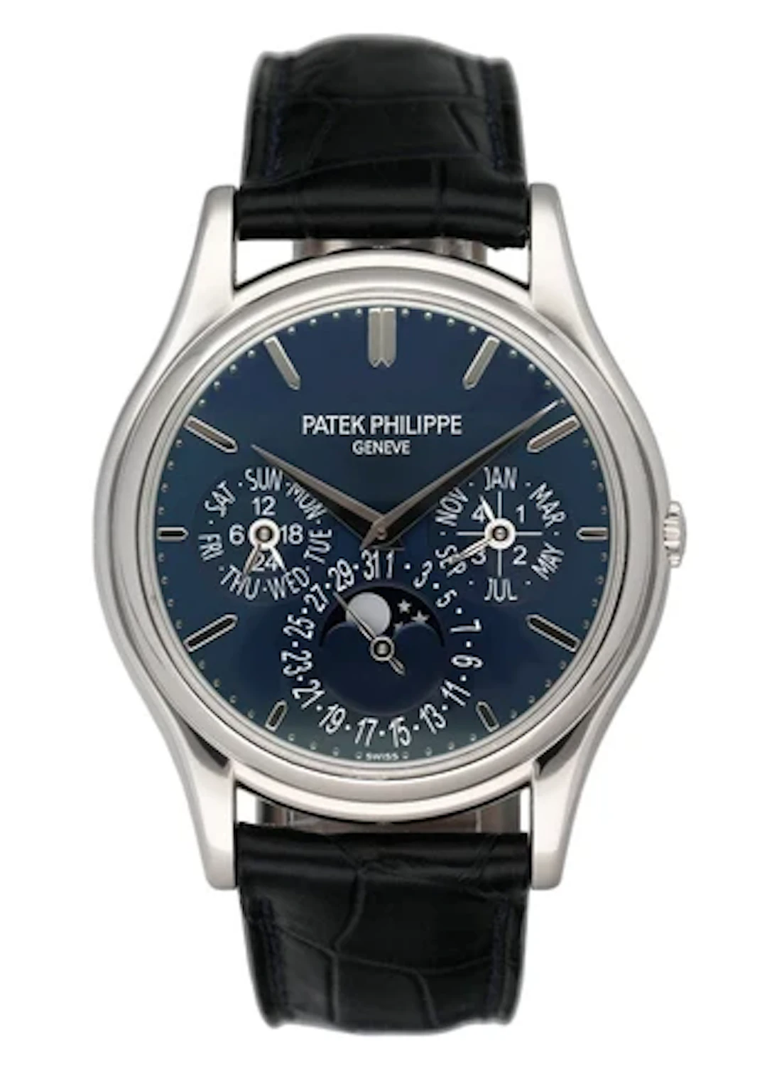 Patek Philippe Grand Complications 5140P-001 Blue Dial Mens Watch