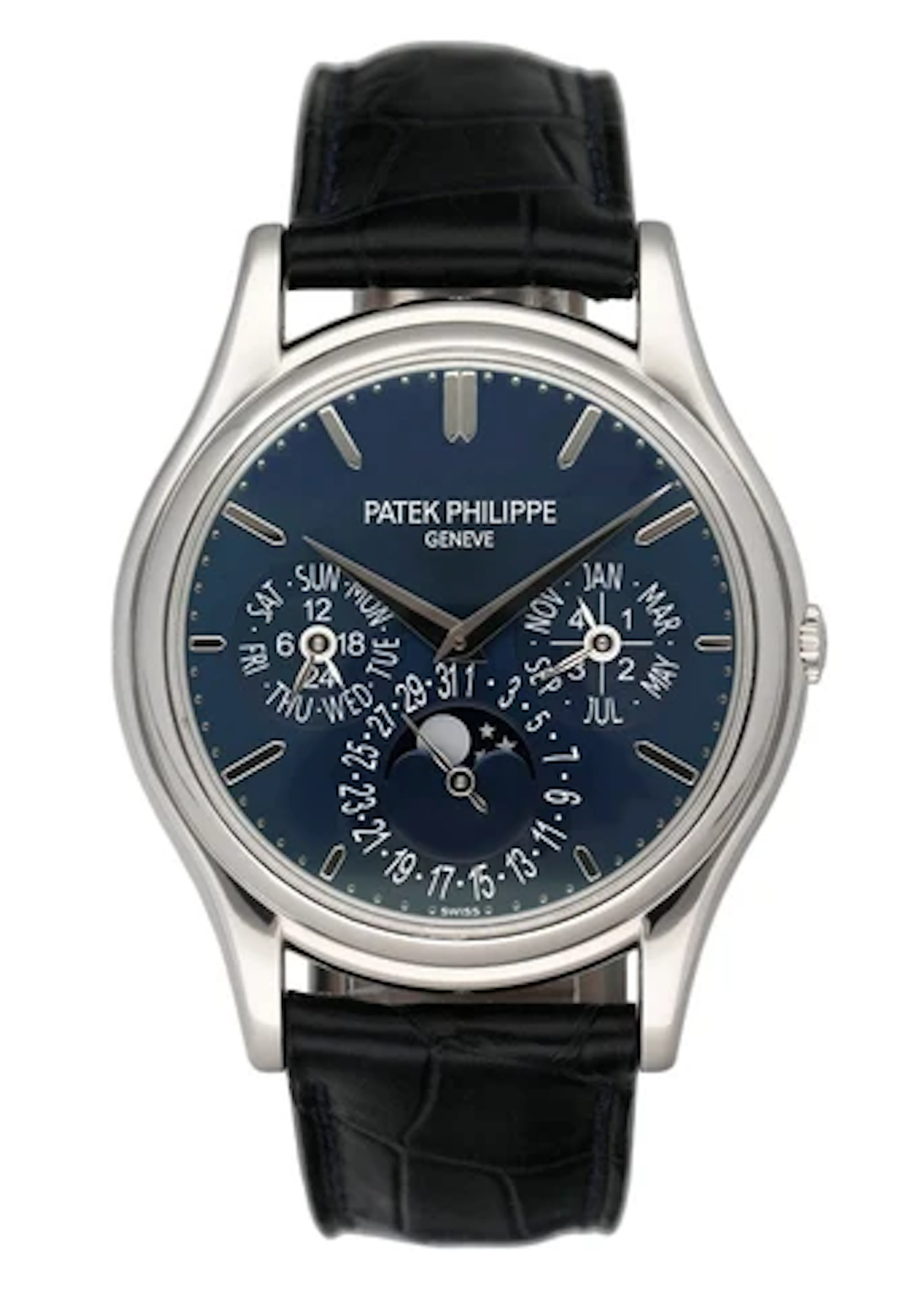 Patek Philippe Grand Complications 5140P-001 Blue Dial Mens Watch