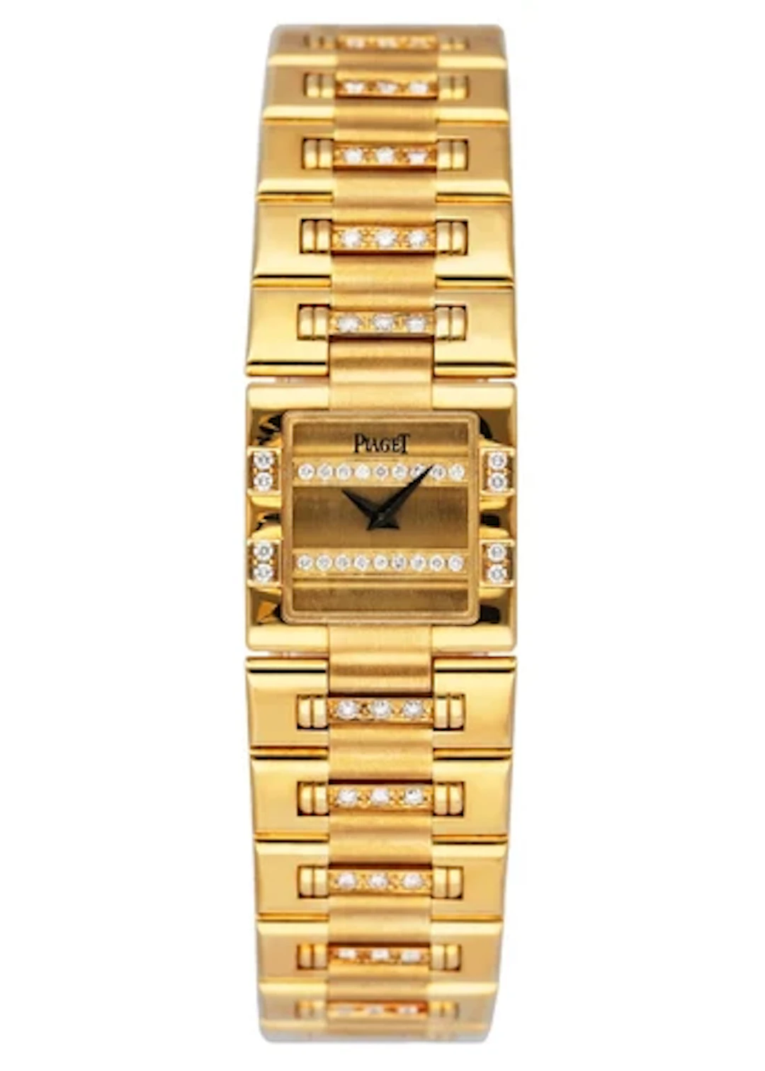Piaget Dancer 15327K818 Diamond Yellow Gold Ladies Watch