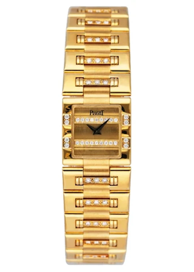 Piaget Dancer 15327K818 Diamond Yellow Gold Ladies Watch