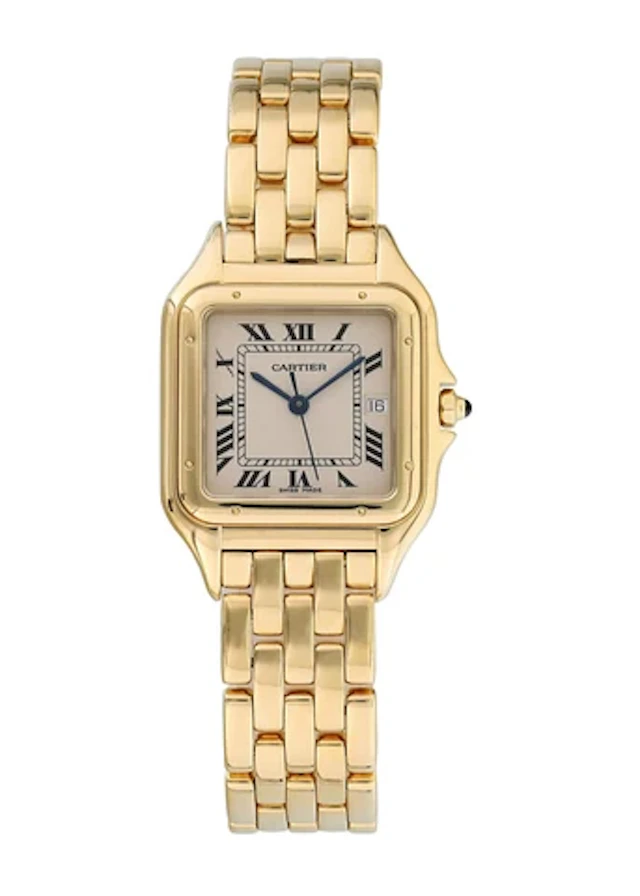 Cartier Panthere 1060 18k Yellow Gold Large Watch