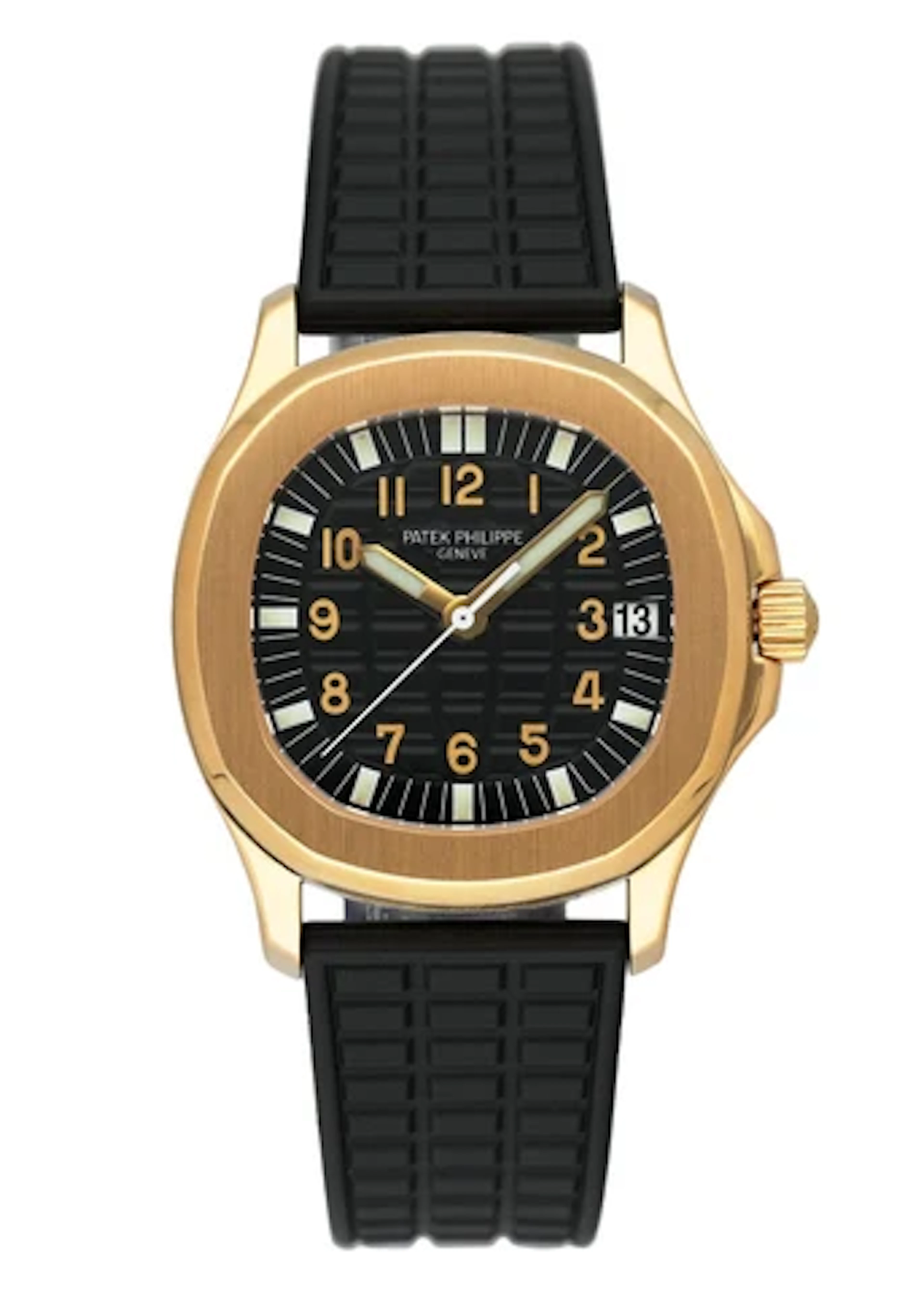 Patek Philippe Aquanaut 5066J Black Dial Mens Watch Box Papers