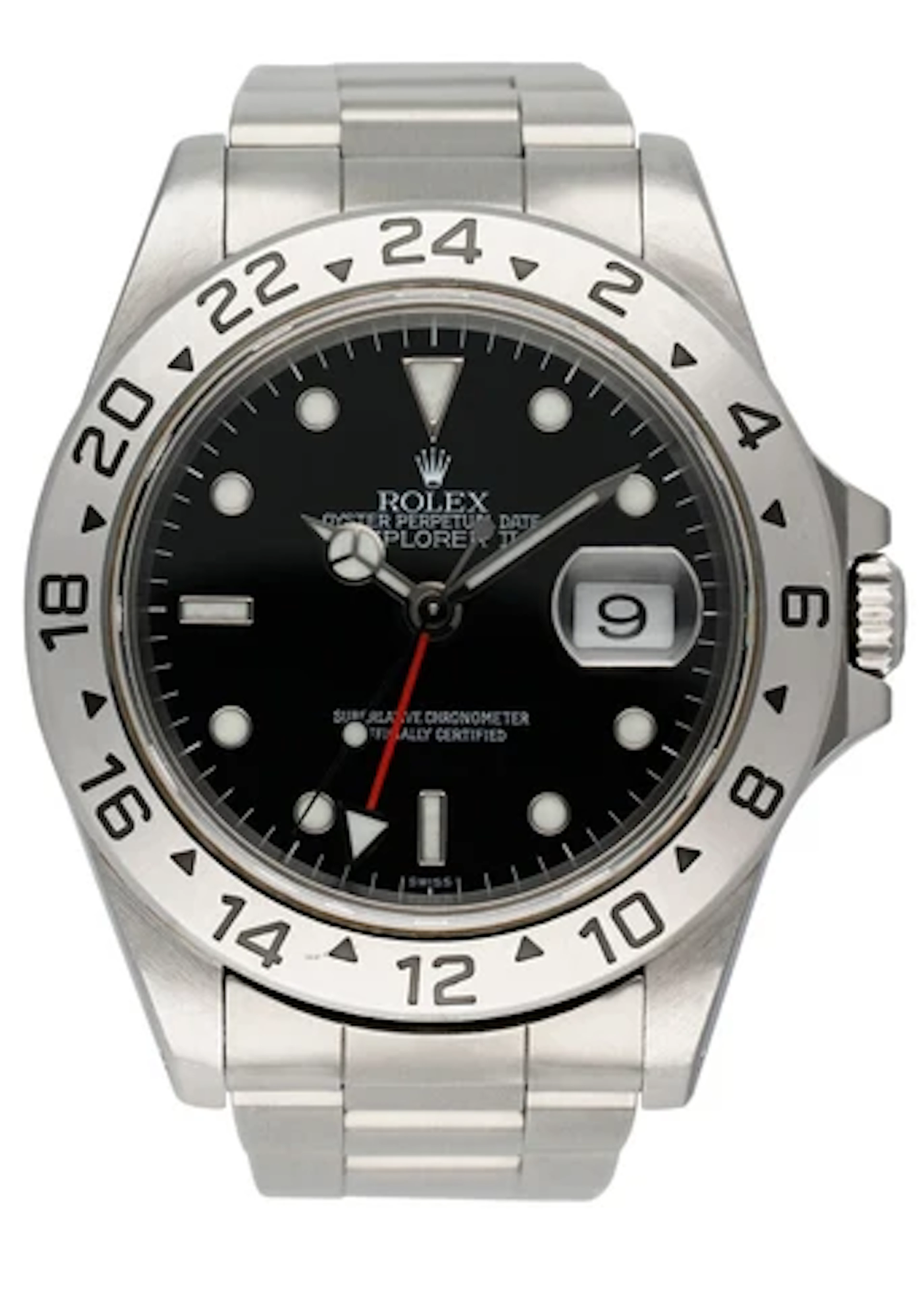 Rolex Explorer II 16570 Black Dial Mens Watch