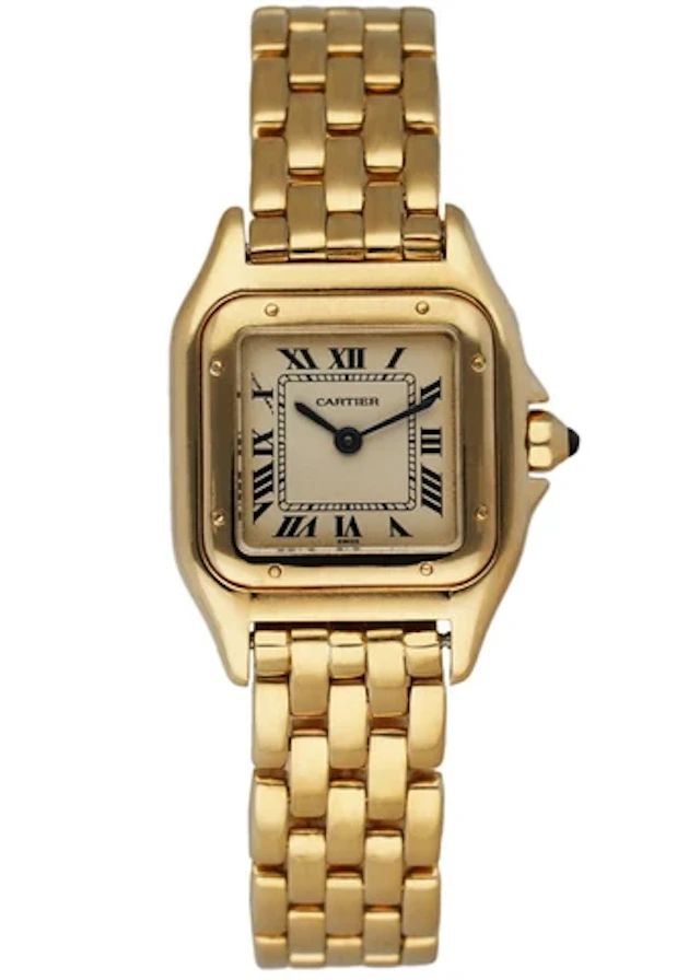 Cartier Panthere 18K Yellow Gold Ladies Watch