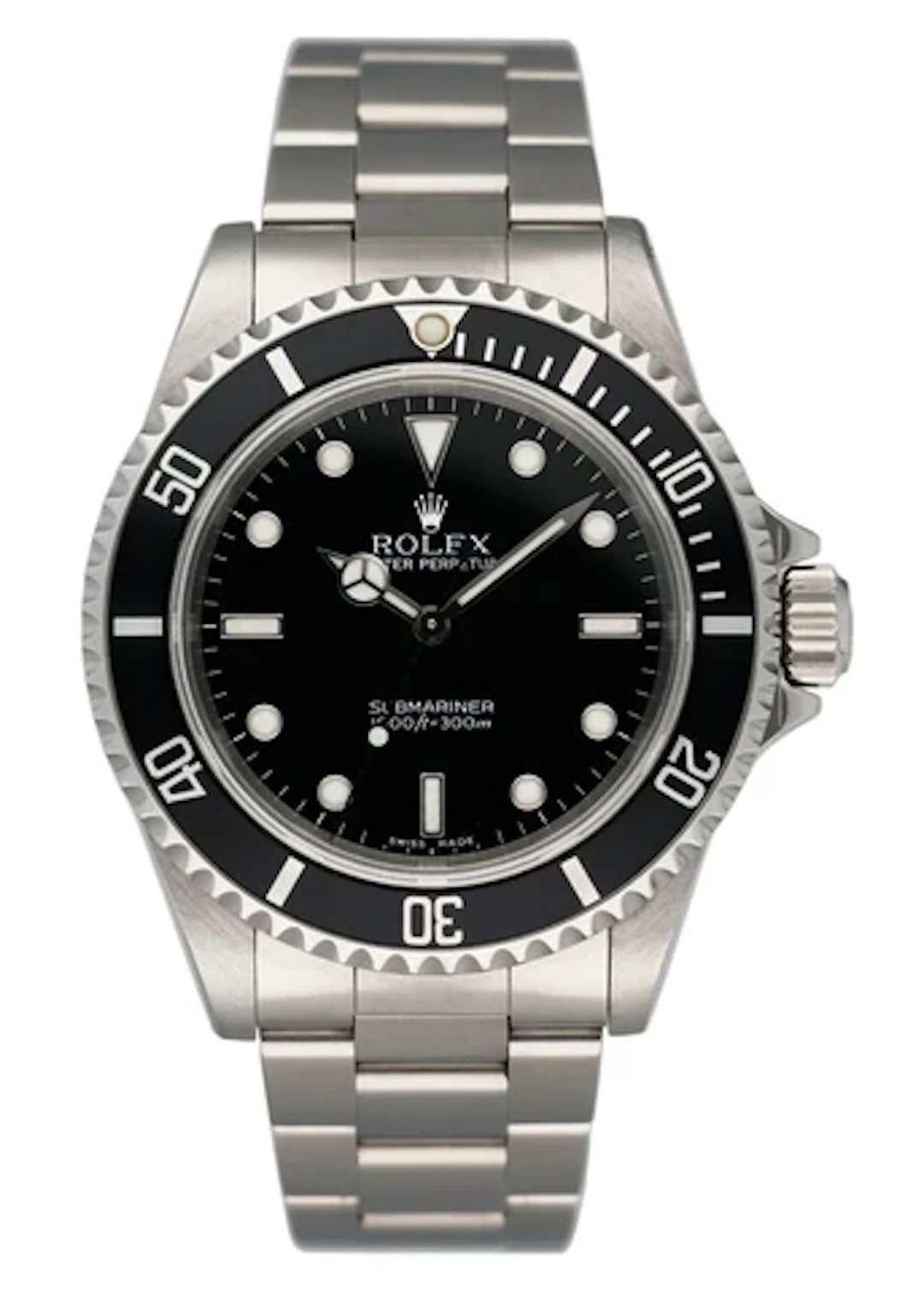 Rolex Submariner 14060M No Date Mens Watch Box Papers