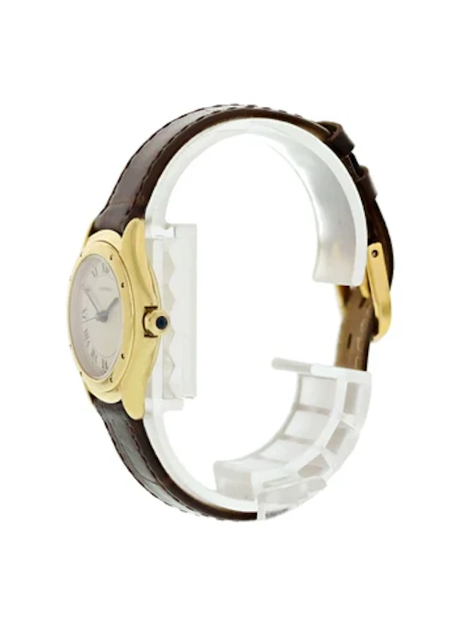 Cartier Panthere Cougar 887906 18k Yellow Gold Ladies Watch