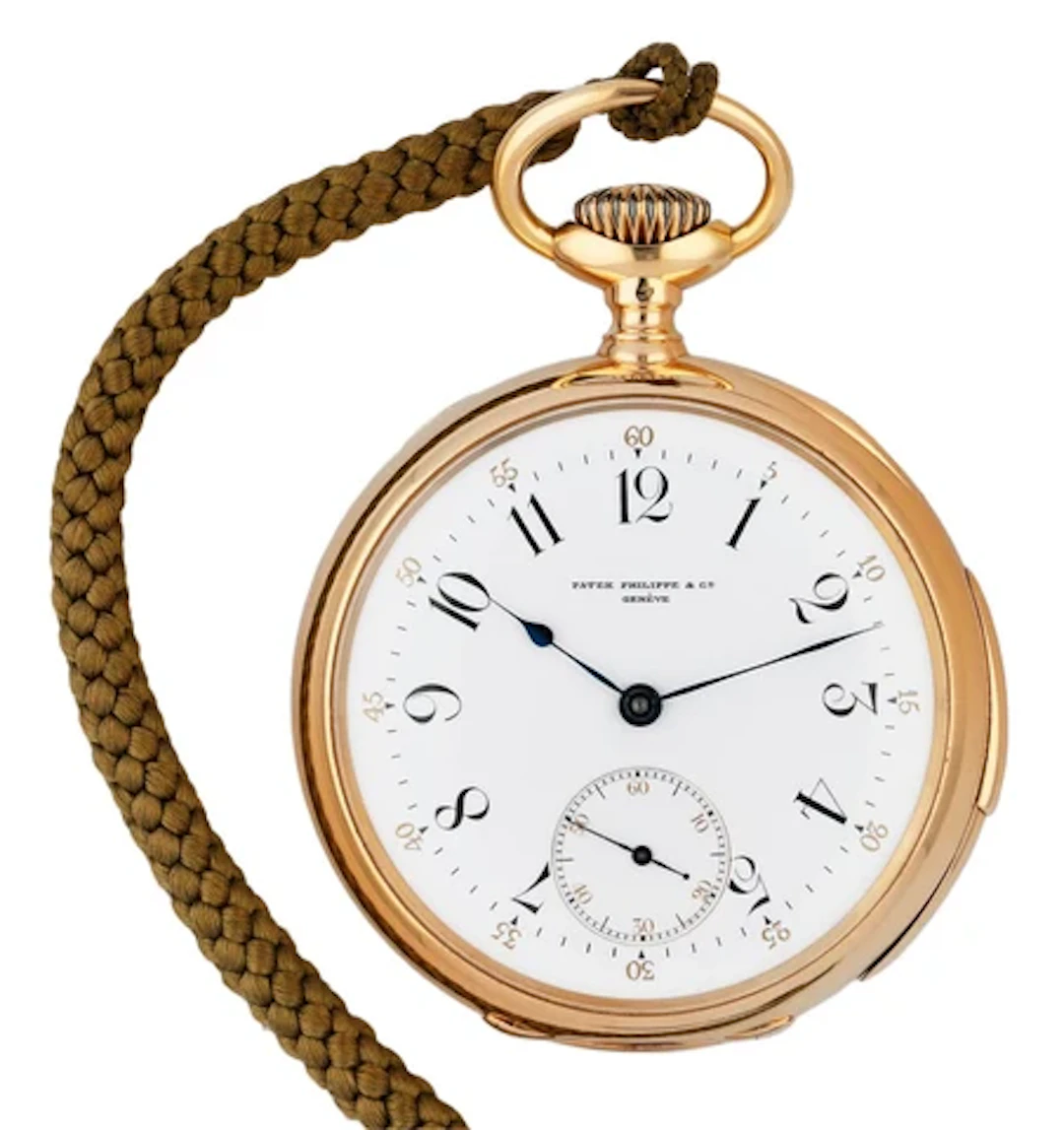 Patek Philippe & Co. 5 Minute Repeater Pocket Watch 18K Rose Gold