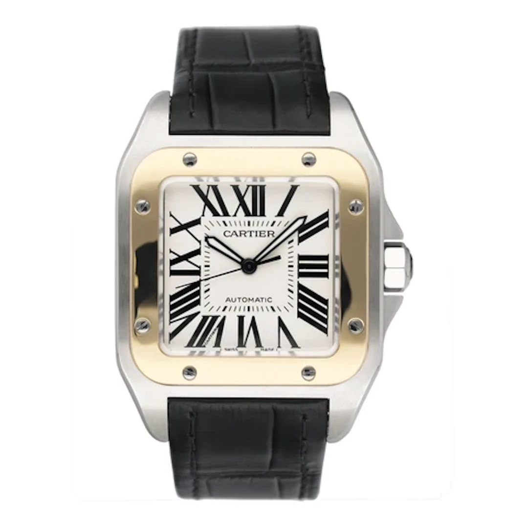 Cartier Santos 100 2656 Stainless Steel Automatic Men's Watch