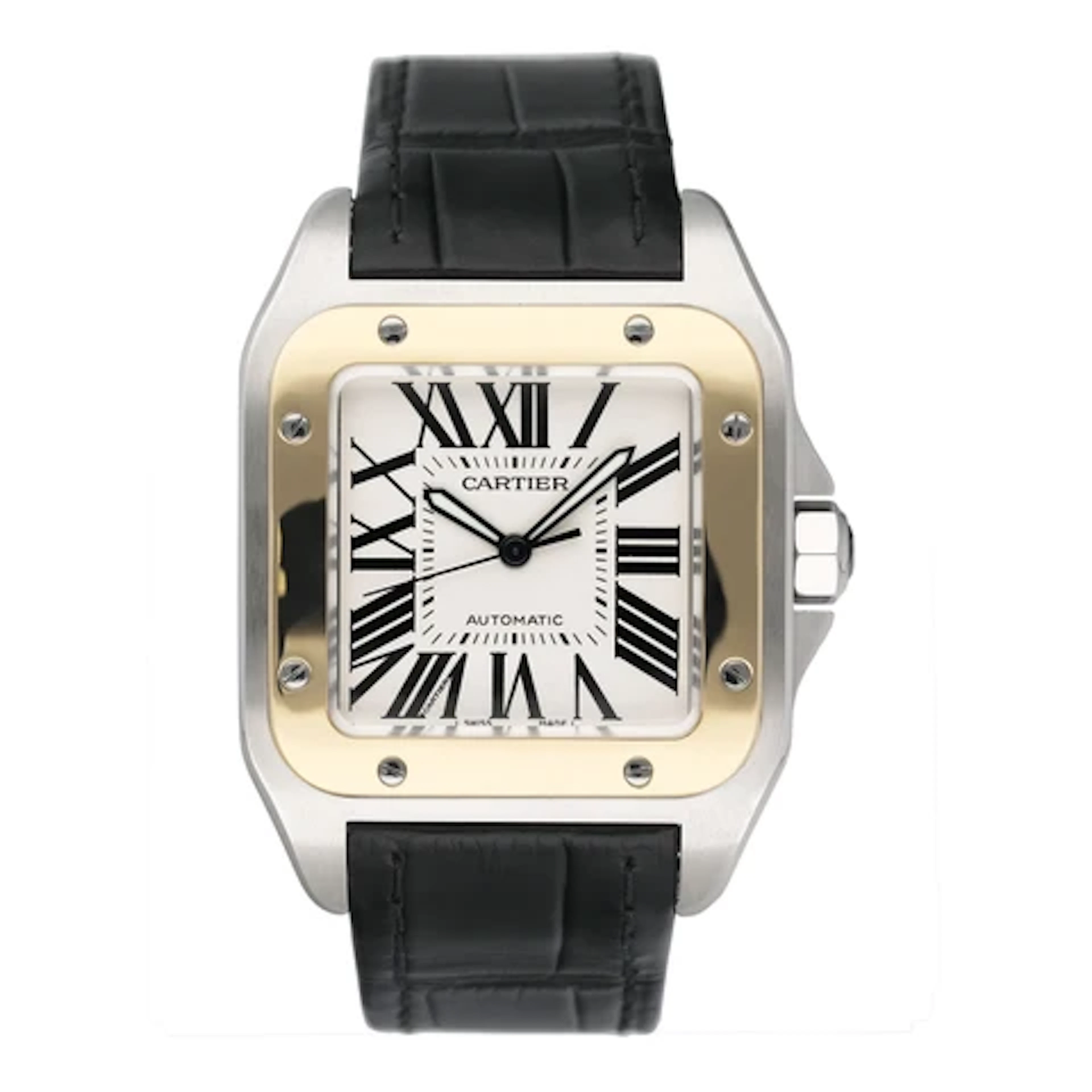 Cartier Santos 100 2656 Stainless Steel Automatic Men's Watch