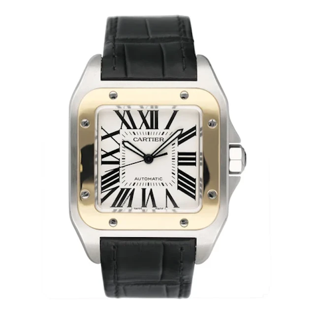 Cartier Santos 100 2656 Stainless Steel Automatic Men's Watch