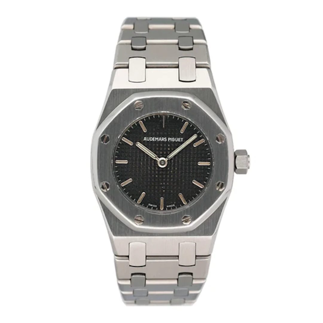 Audemars Piguet Royal Oak 6007ST Topical Blue Dial Ladies Watch