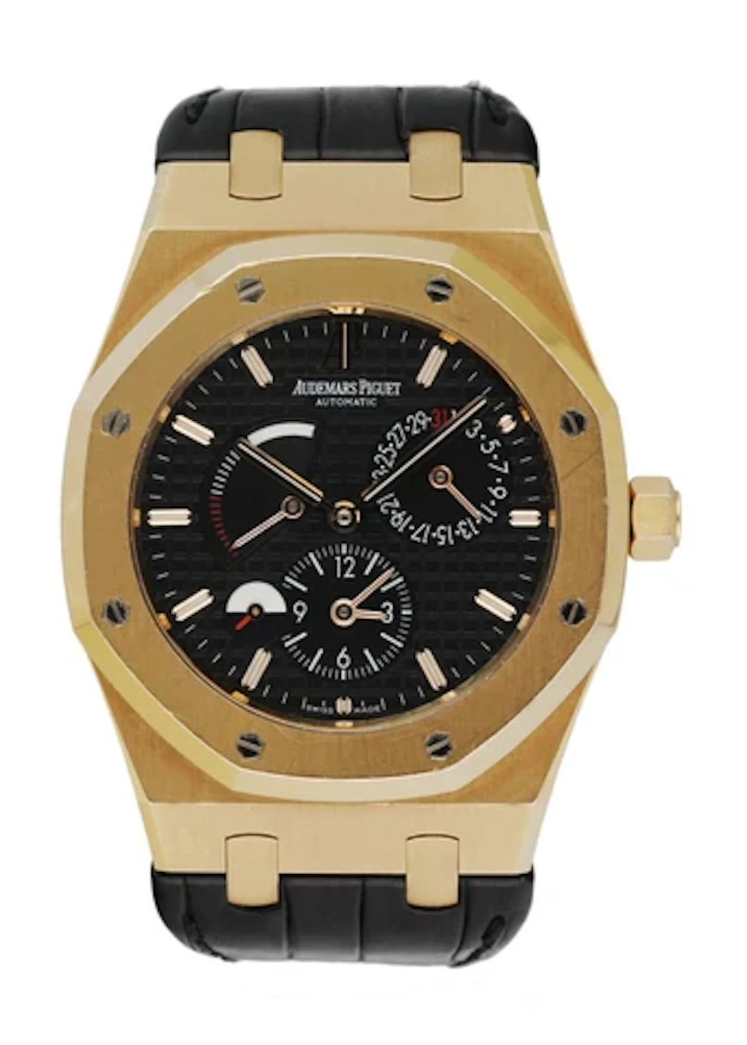 Audemars Piguet Royal Oak Dual Time 26120OR 18K Rose Gold Men's Watch